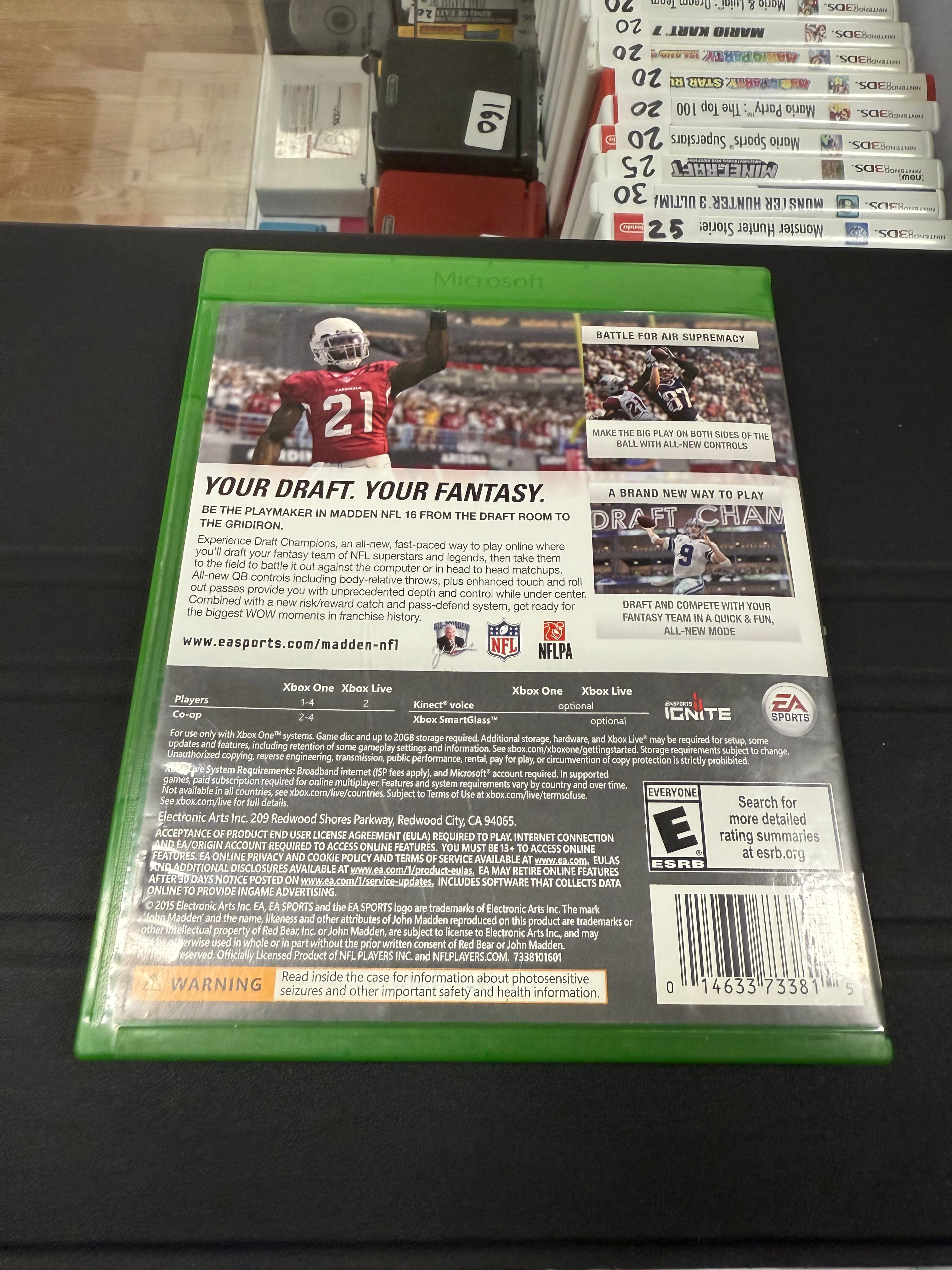 Madden NFL 16