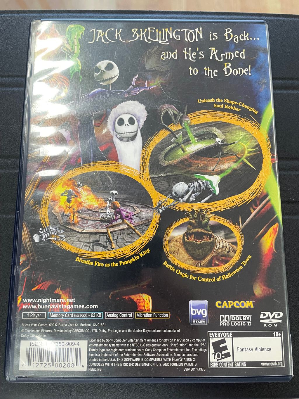 Tim Burton’s The Nightmare Before Christmas Oogie’s Revenge