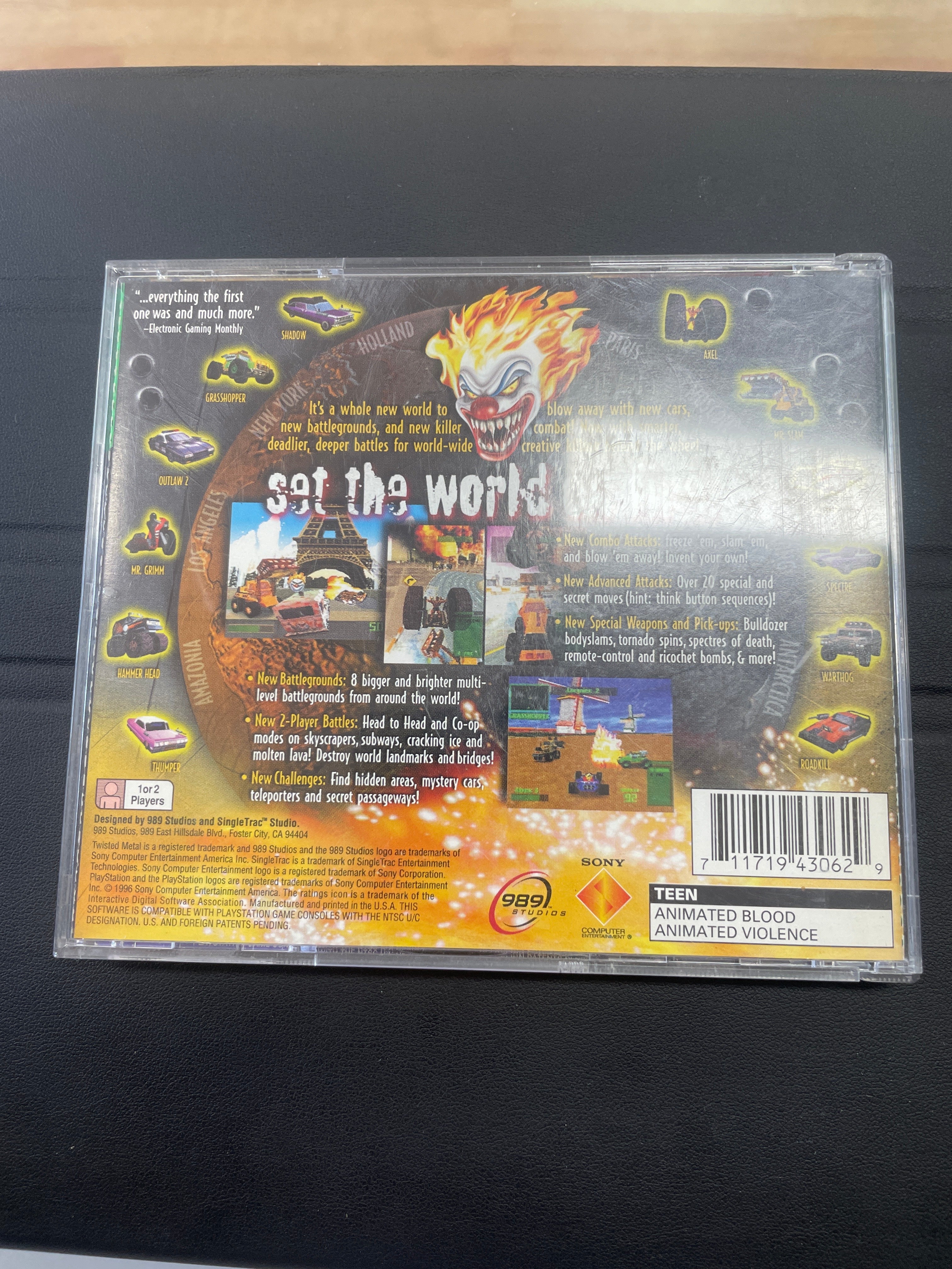 Twisted Metal 2 [Greatest Hits]