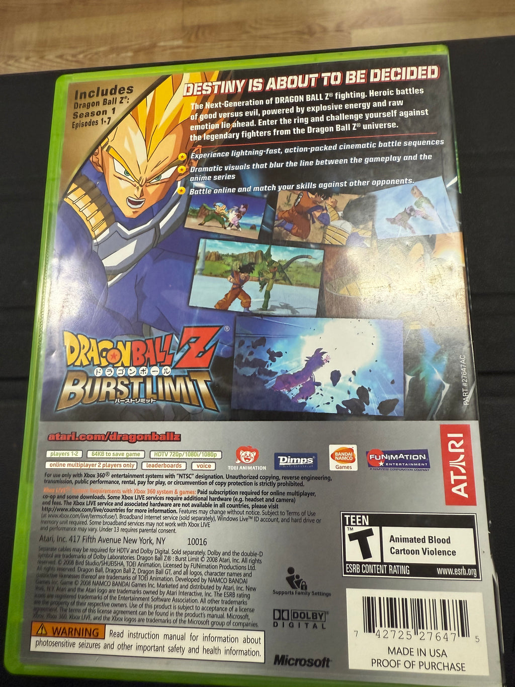 Dragon Ball Z: Burst Limit [Bonus DVD]