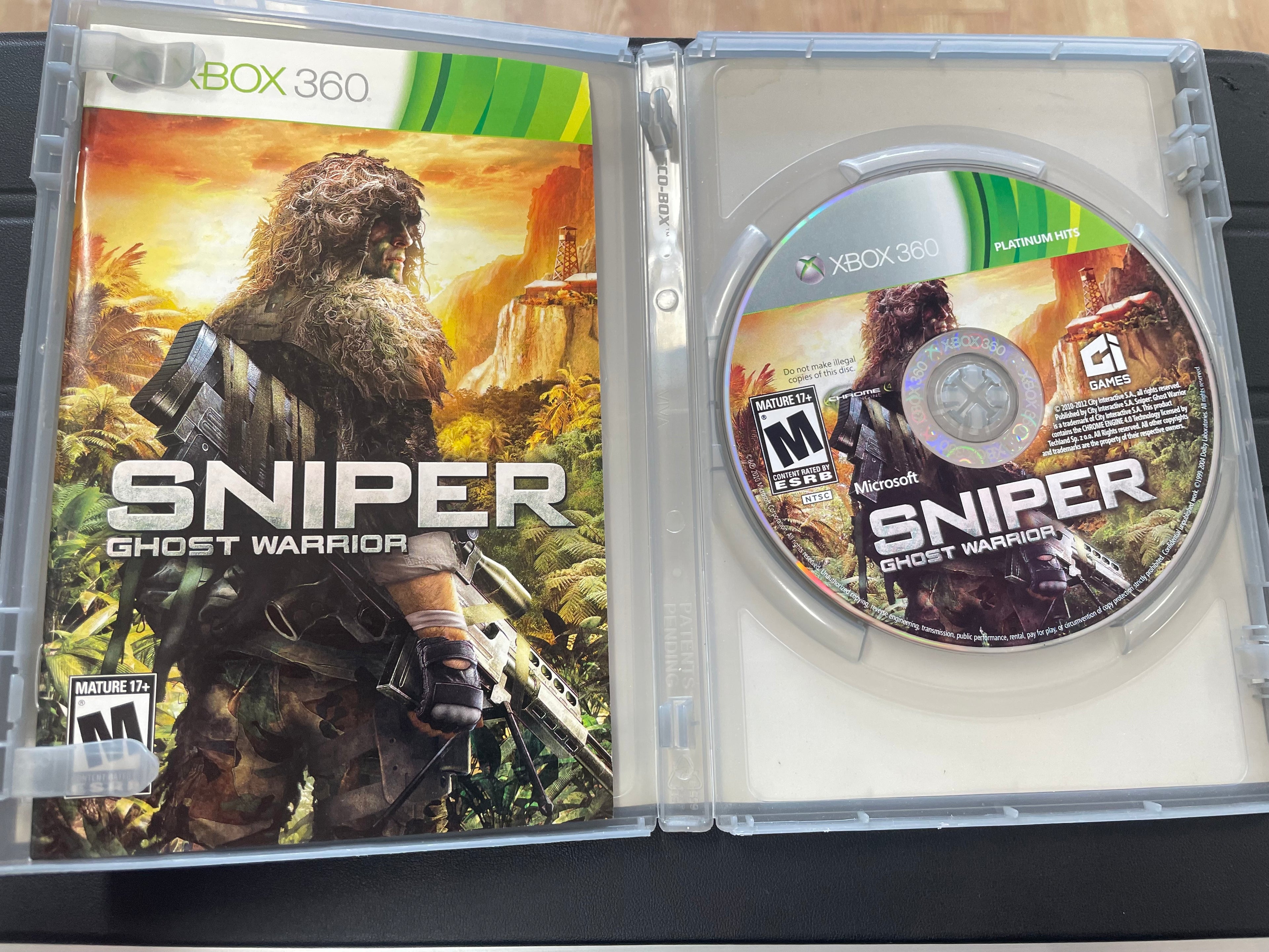 Sniper ghost warrior ( Platinum Hits)