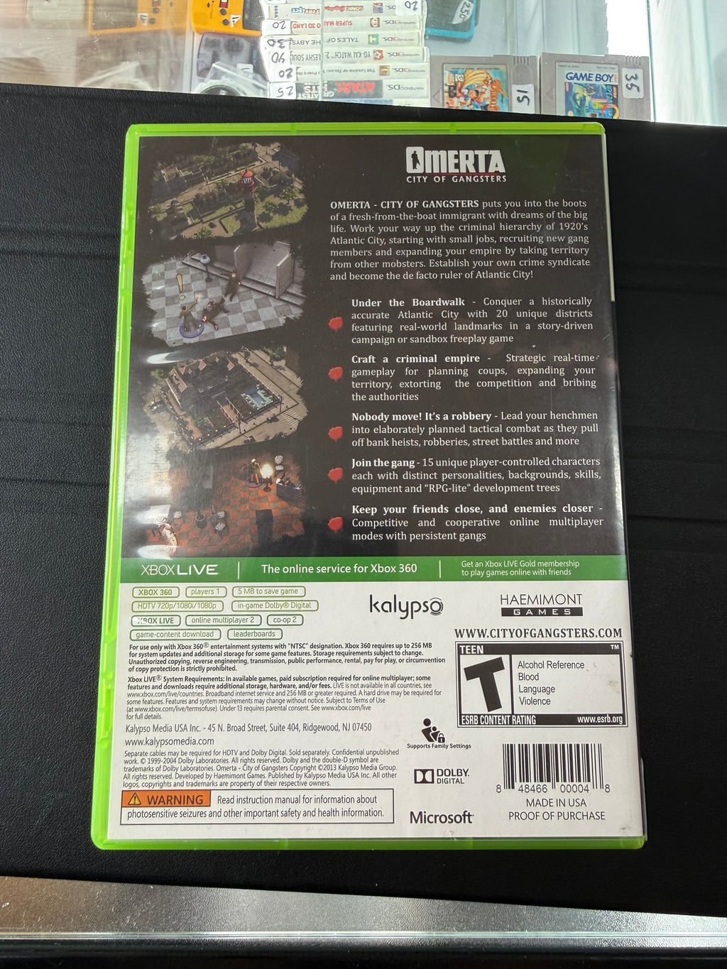 Omerta City Of Gangsters
