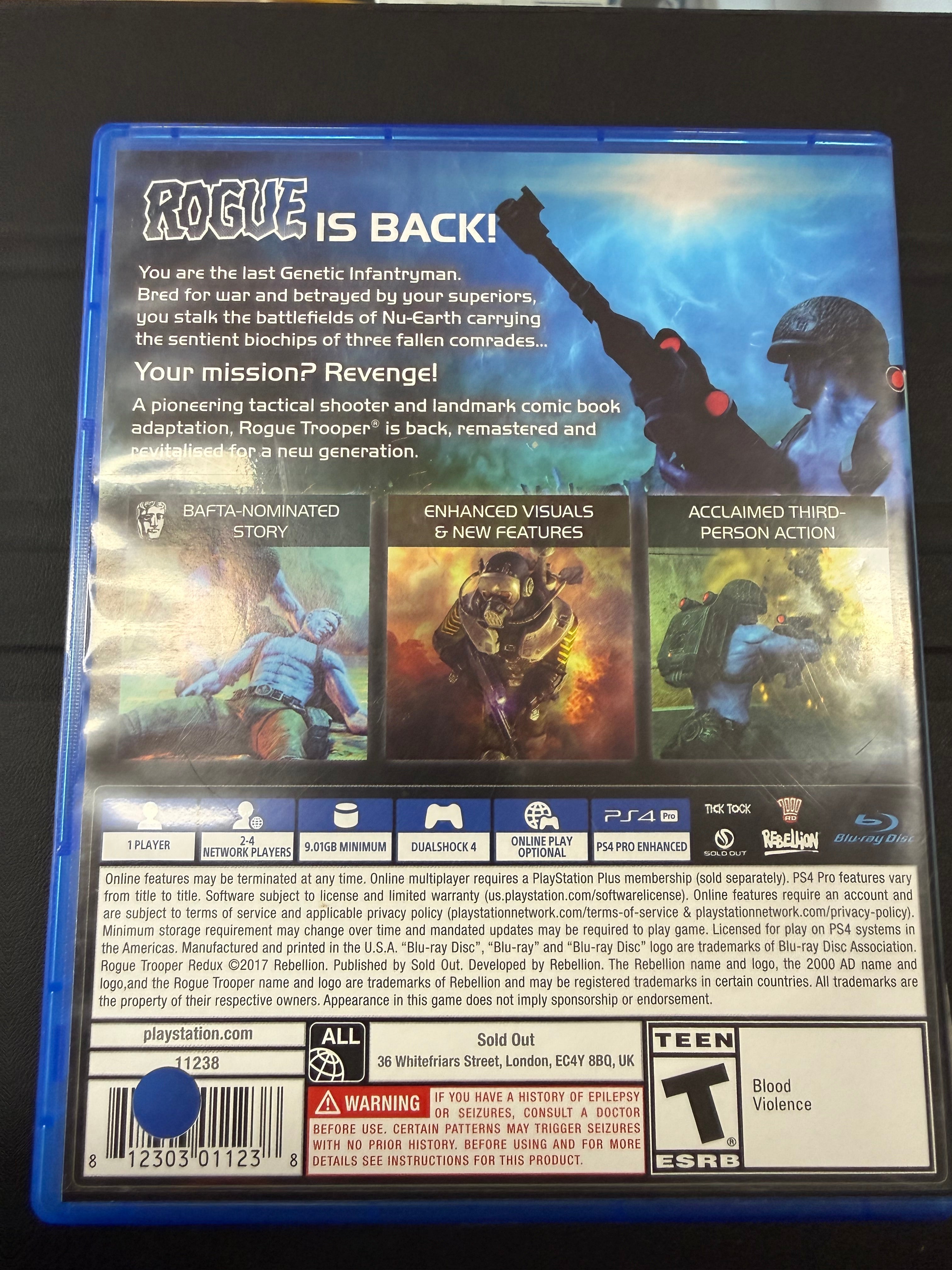 Rogue Trooper Redux