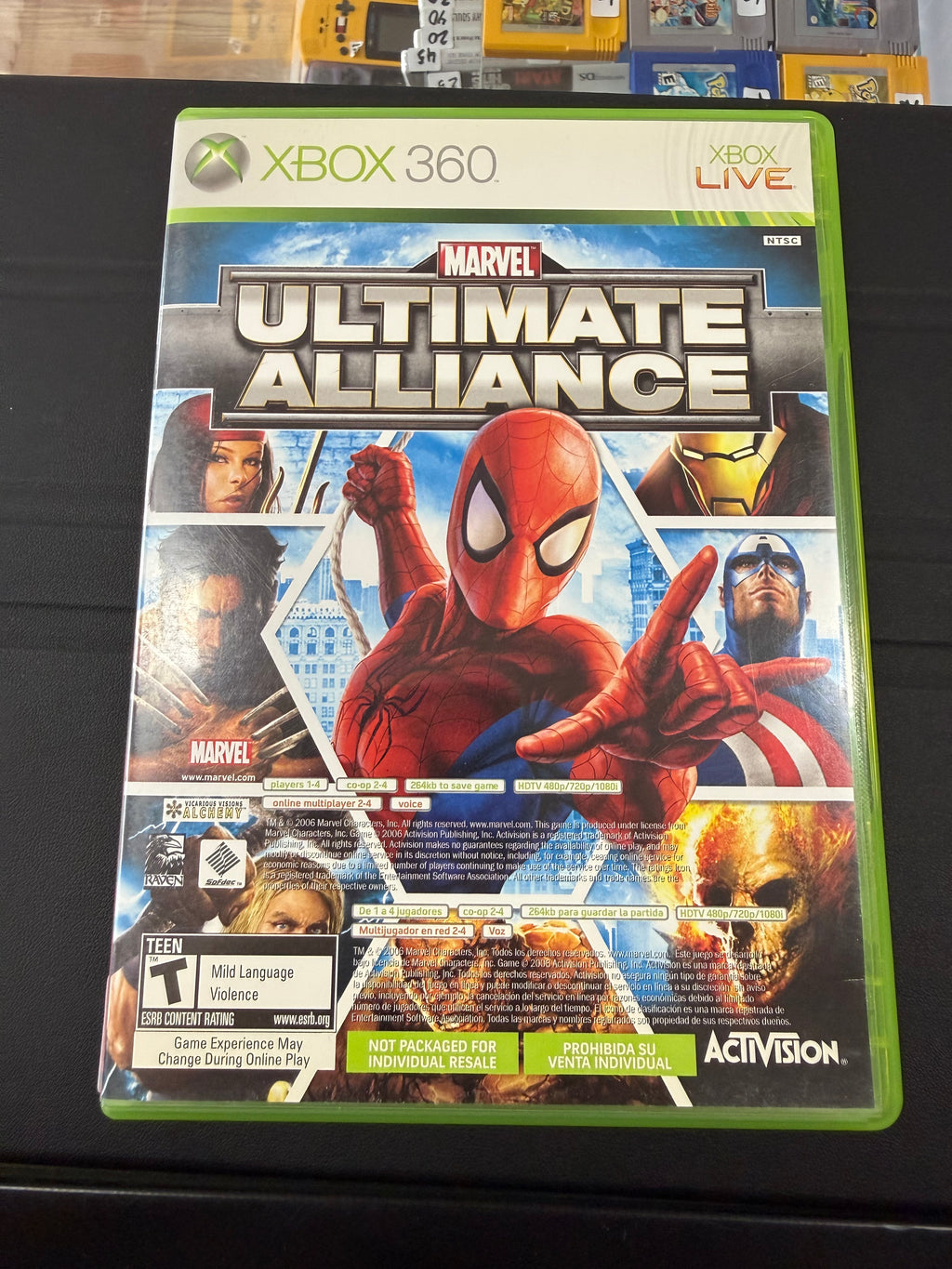 Marvel Ultimate Alliance/Forza 2 Motorsport