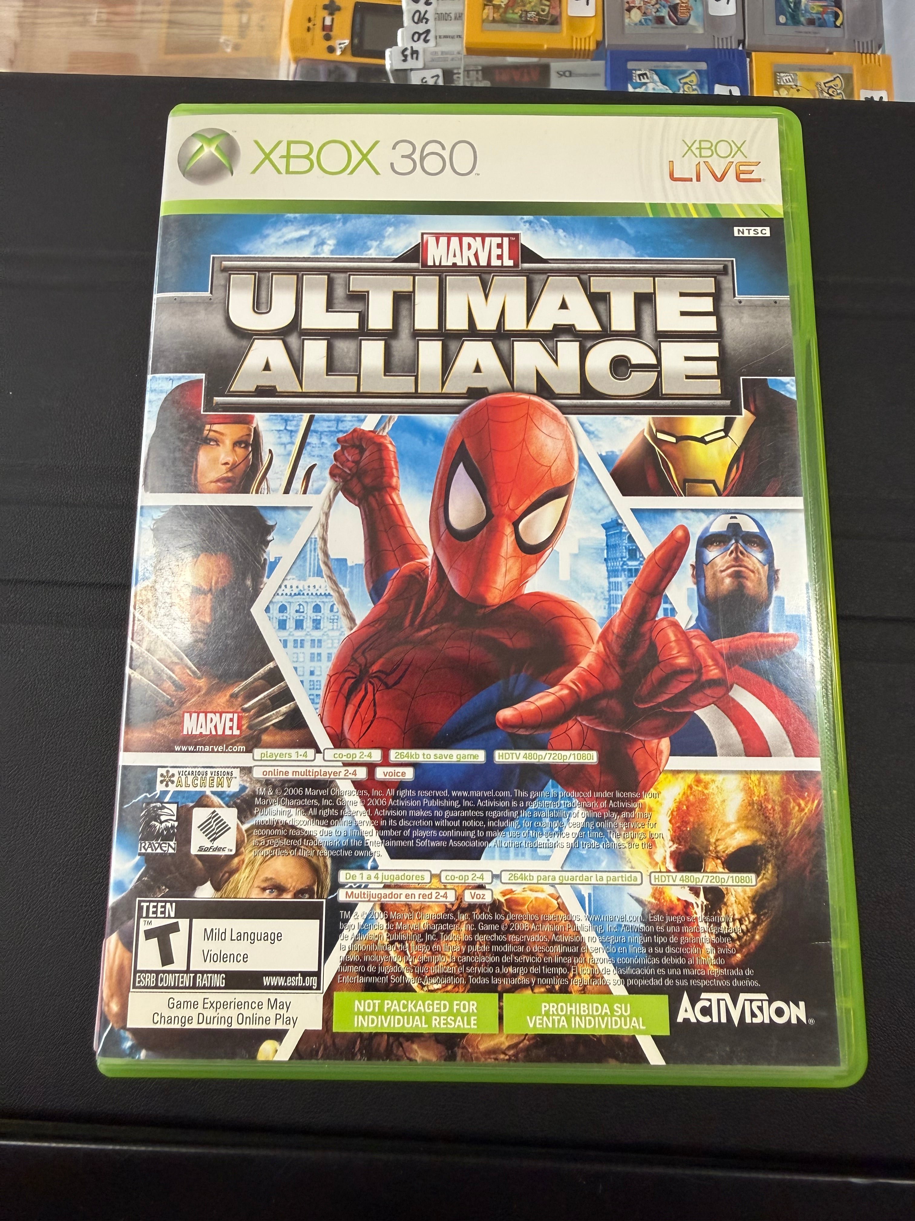 Marvel Ultimate Alliance/Forza 2 Motorsport