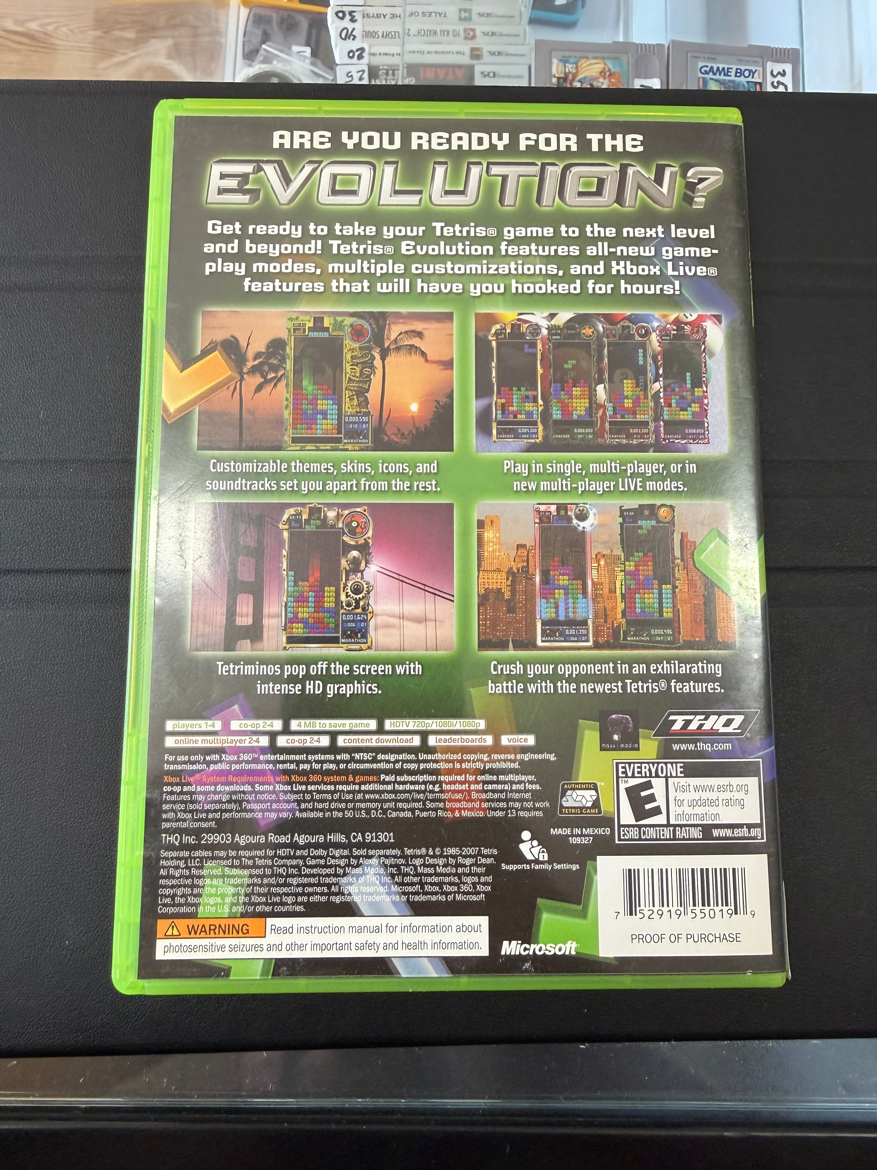 Tetris Evolution