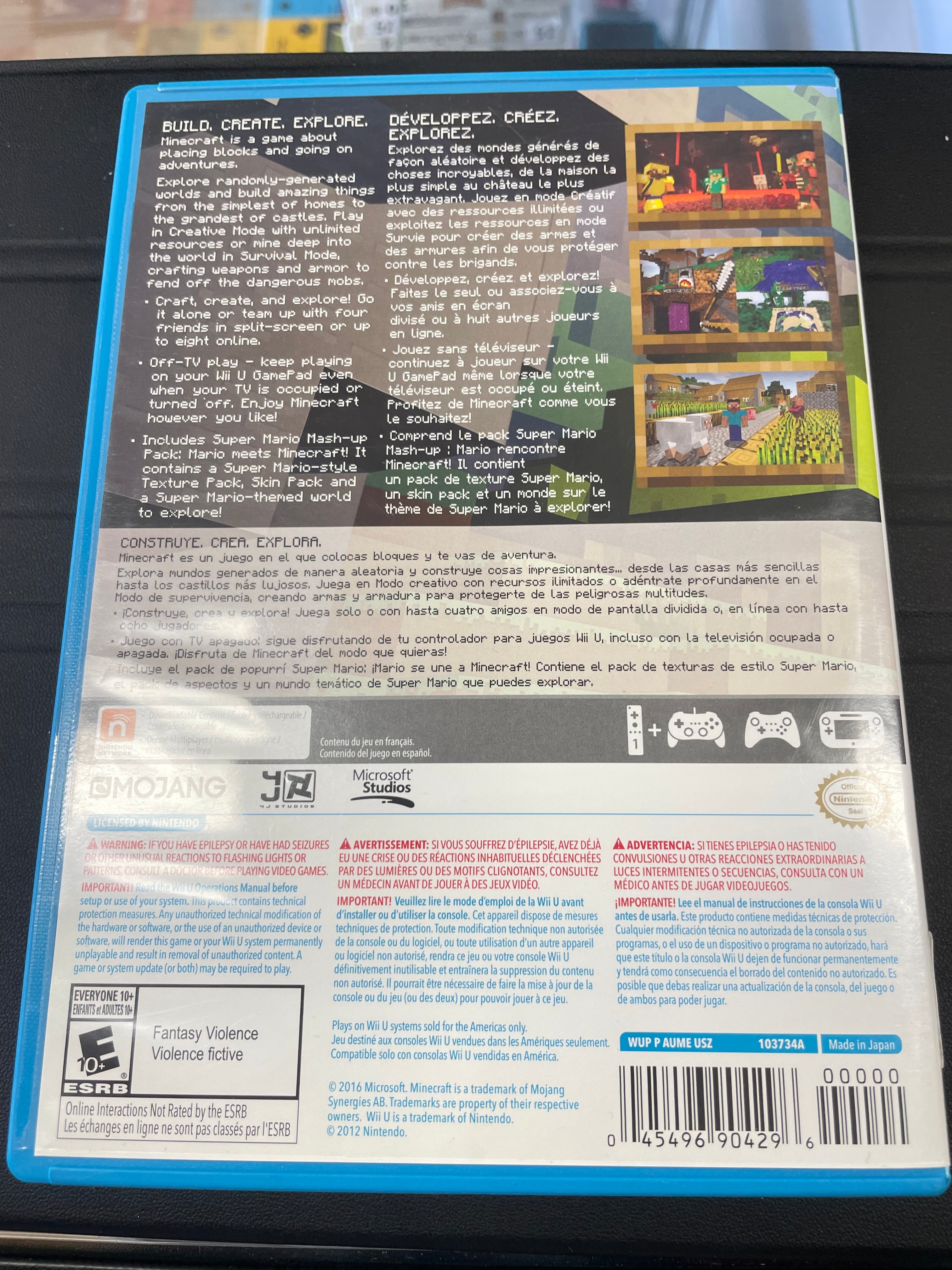 Minecraft Wii U Edition