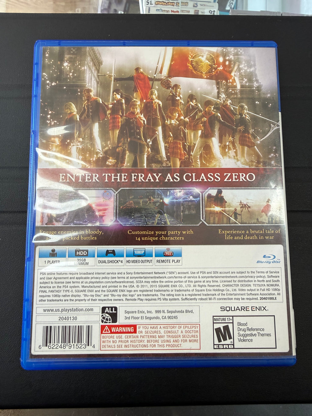 Final Fantasy Type-0 HD