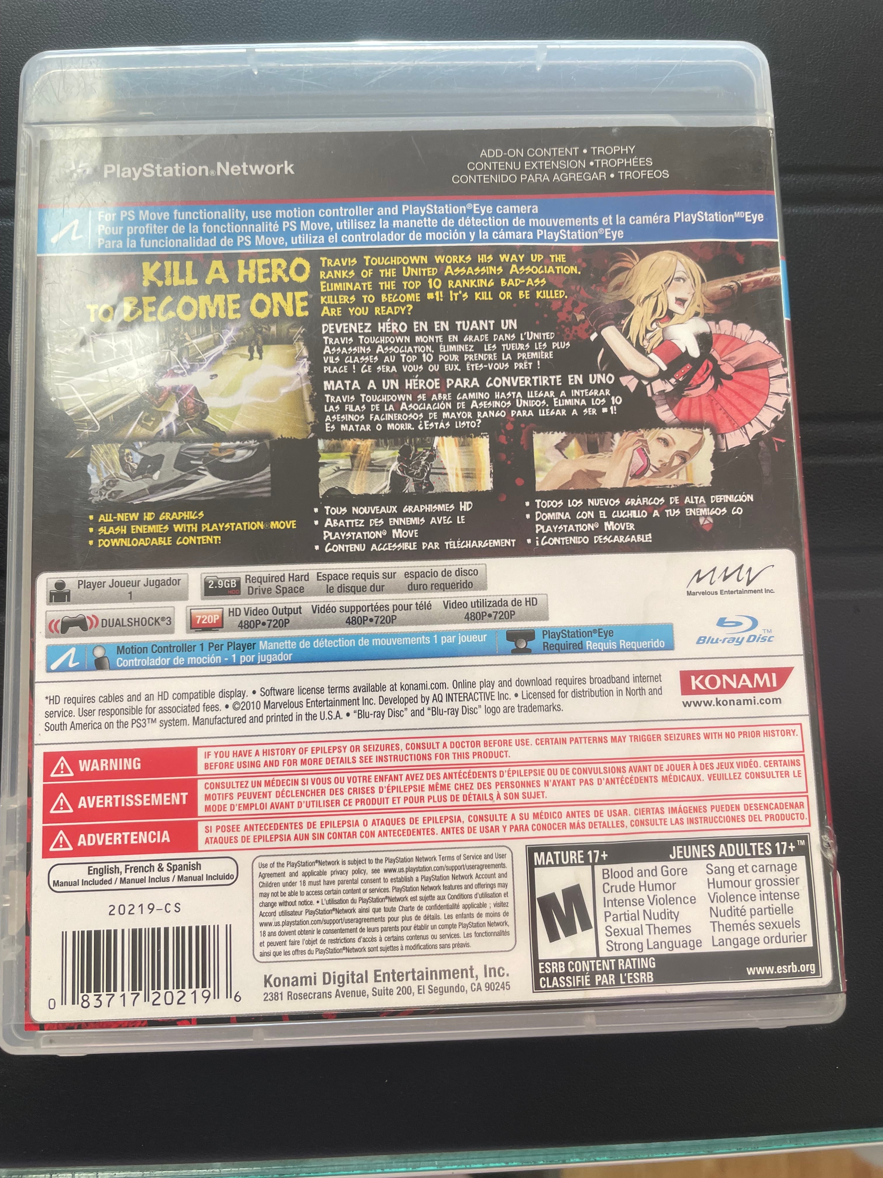 No more Heroes Heroes paradise
