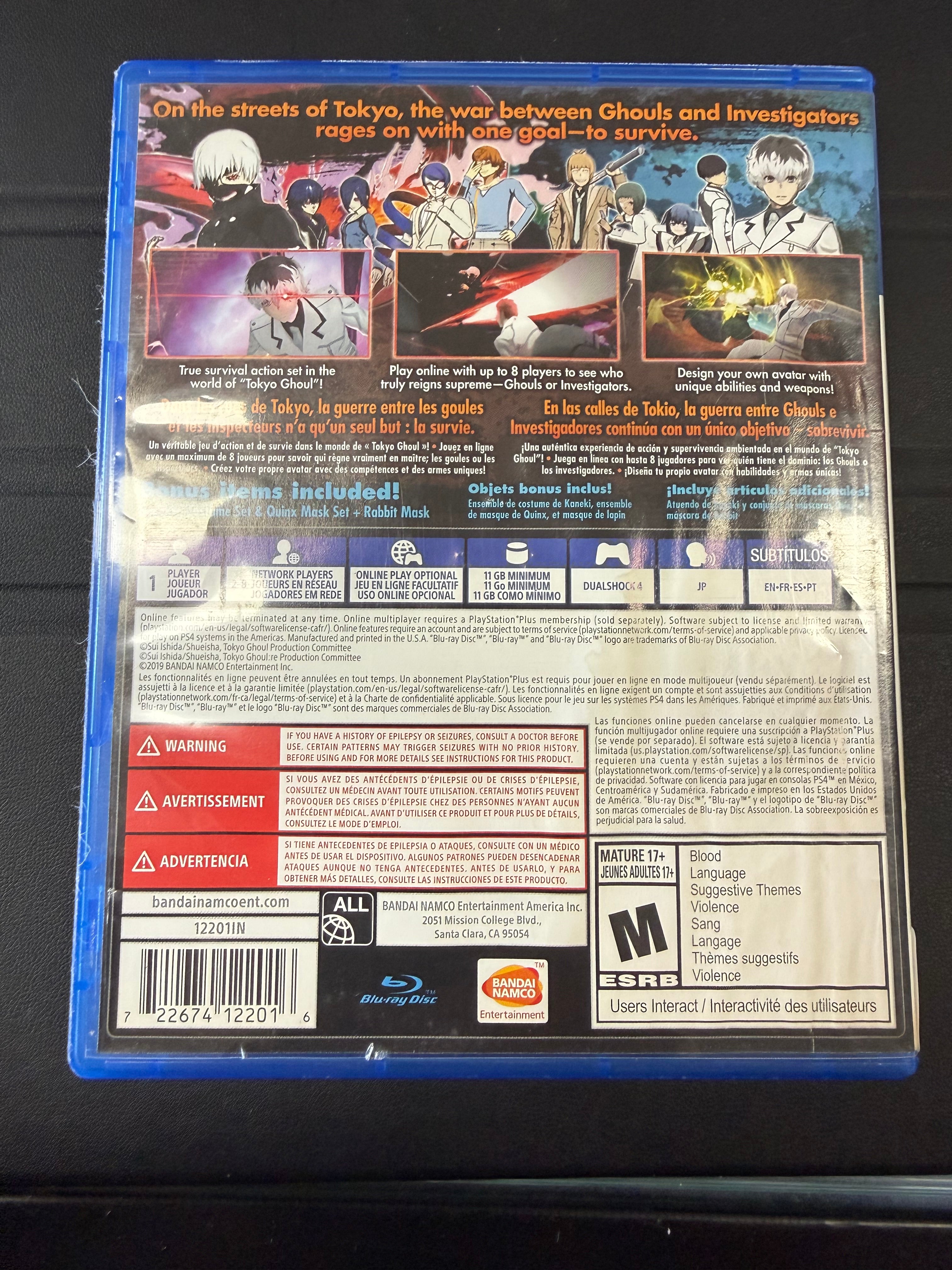 Tokyo Ghoul: re [Call To Exist]