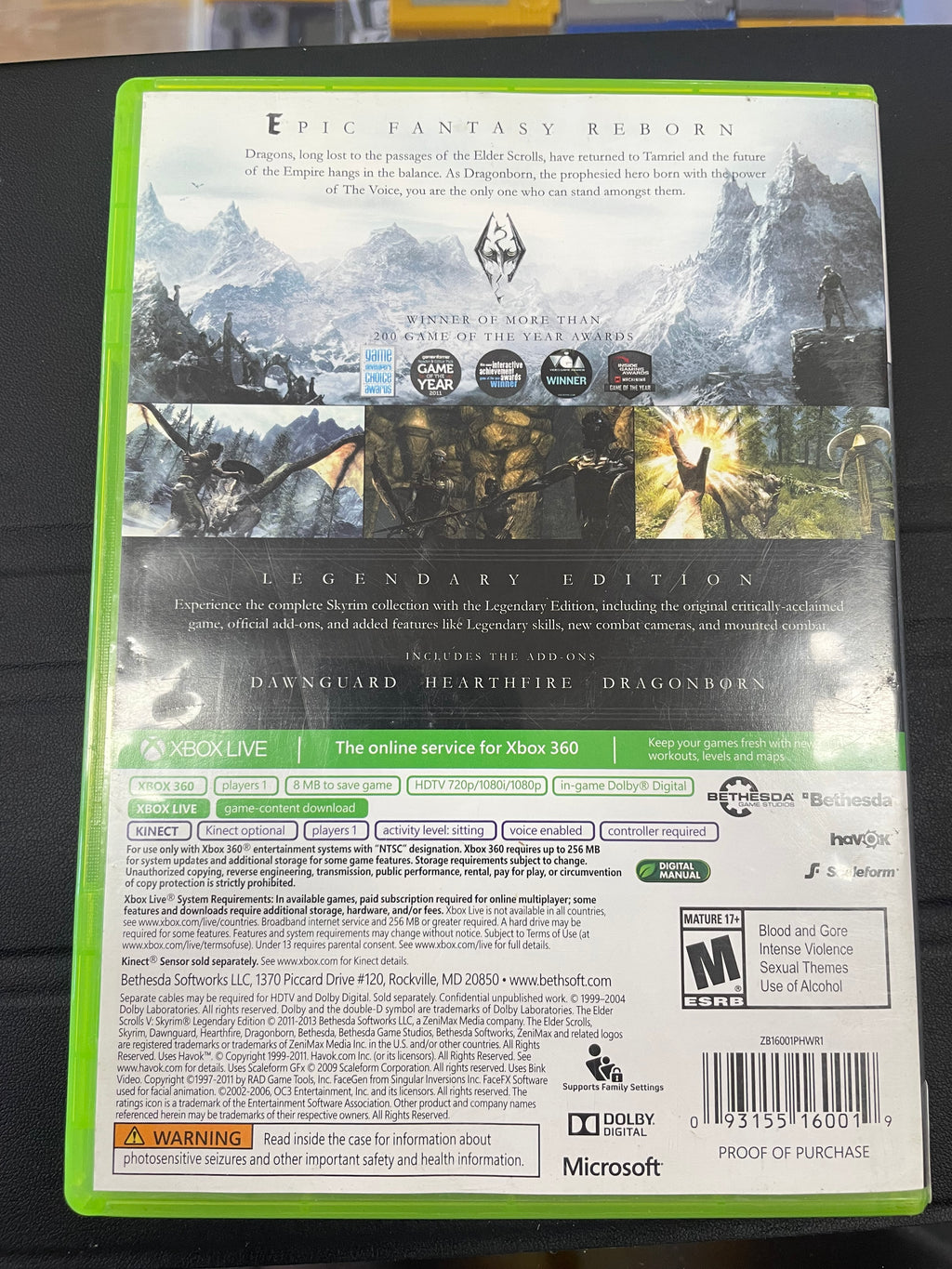 Elder Scrolls V: Skyrim [Legendary Edition]
