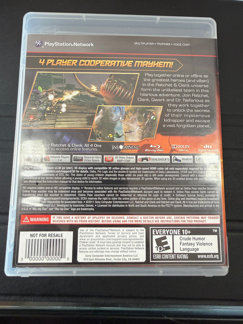 Ratchet & Clank: All 4 One