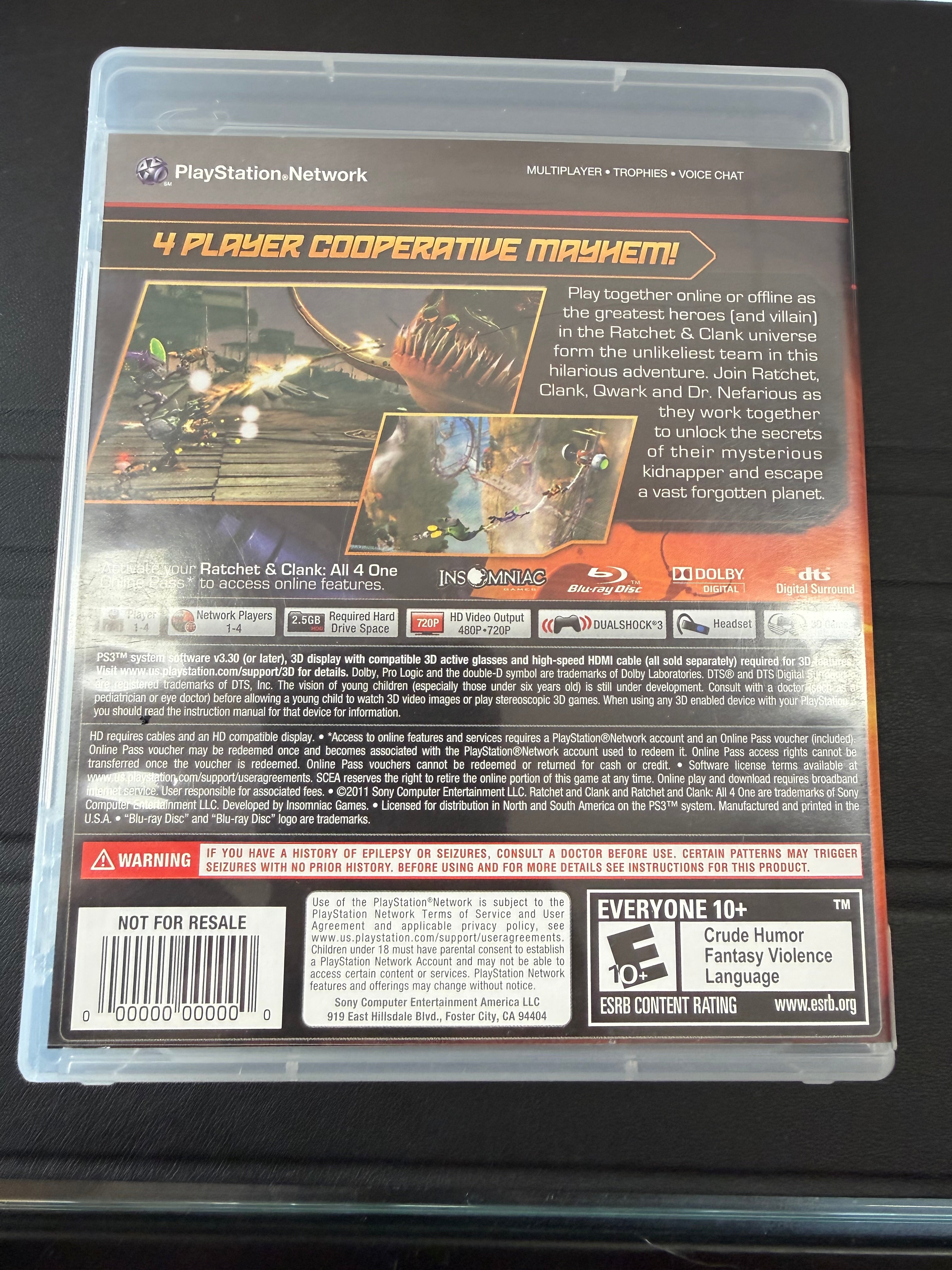 Ratchet & Clank: All 4 One