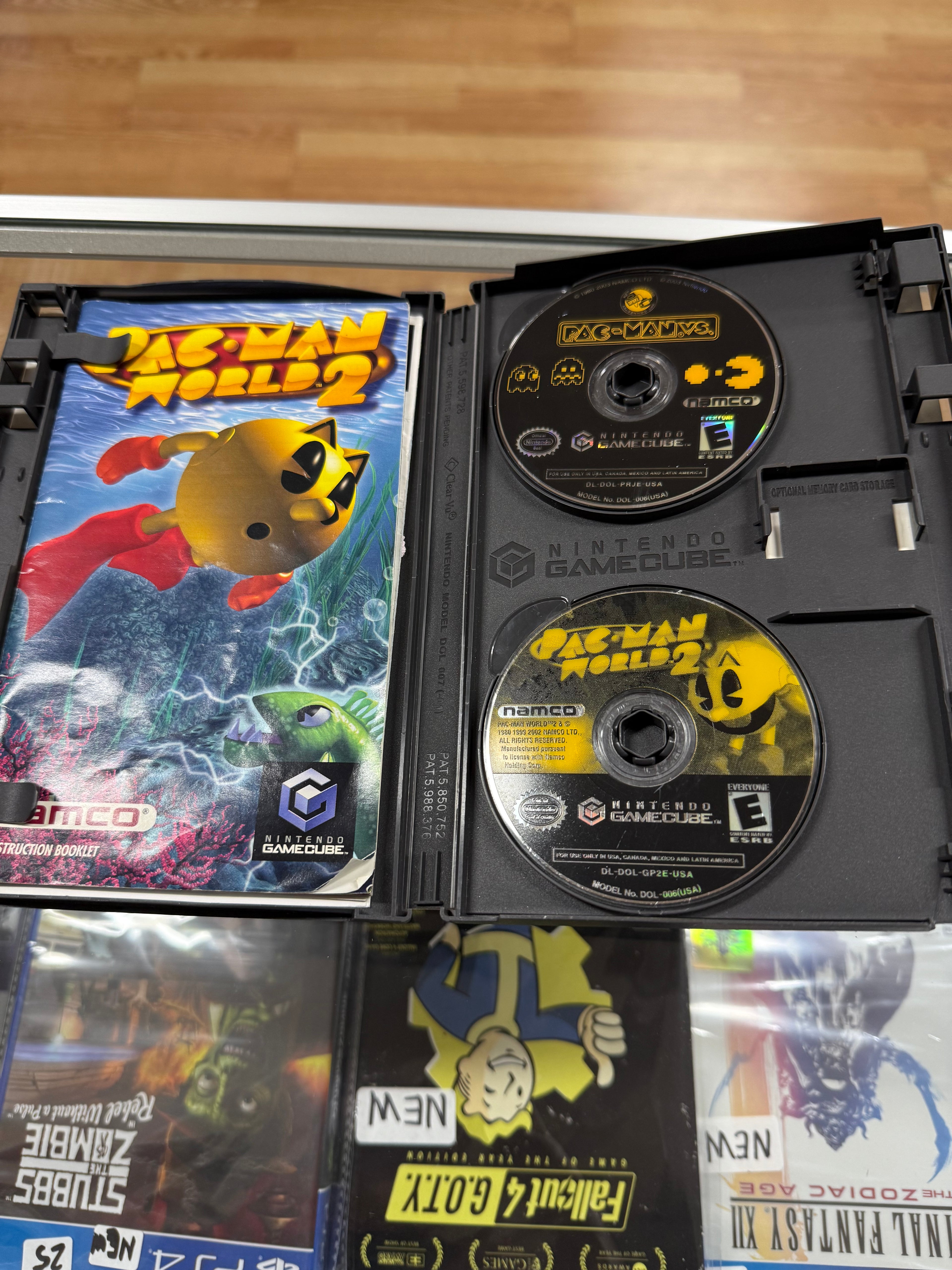Pac-Man vs & Pac-Man World 2