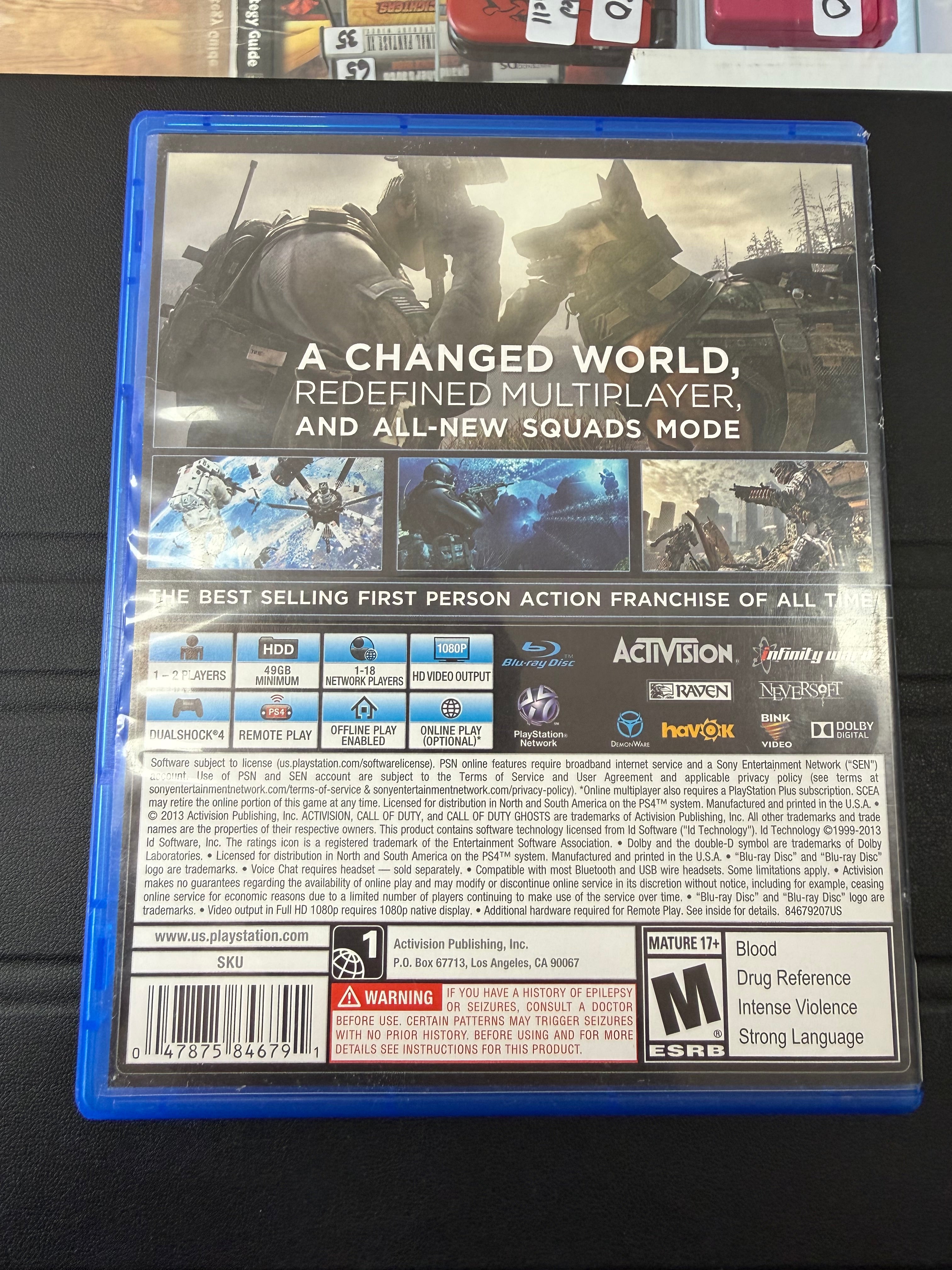 Call Of Duty Ghosts
