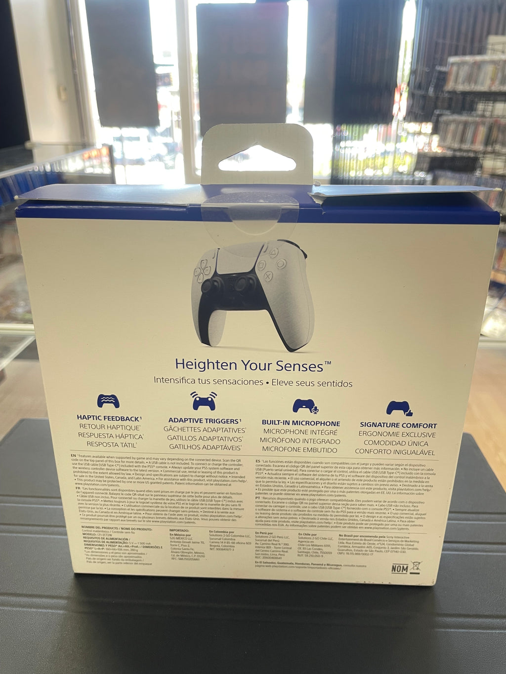 PlayStation 5 dual sense white controller wireless