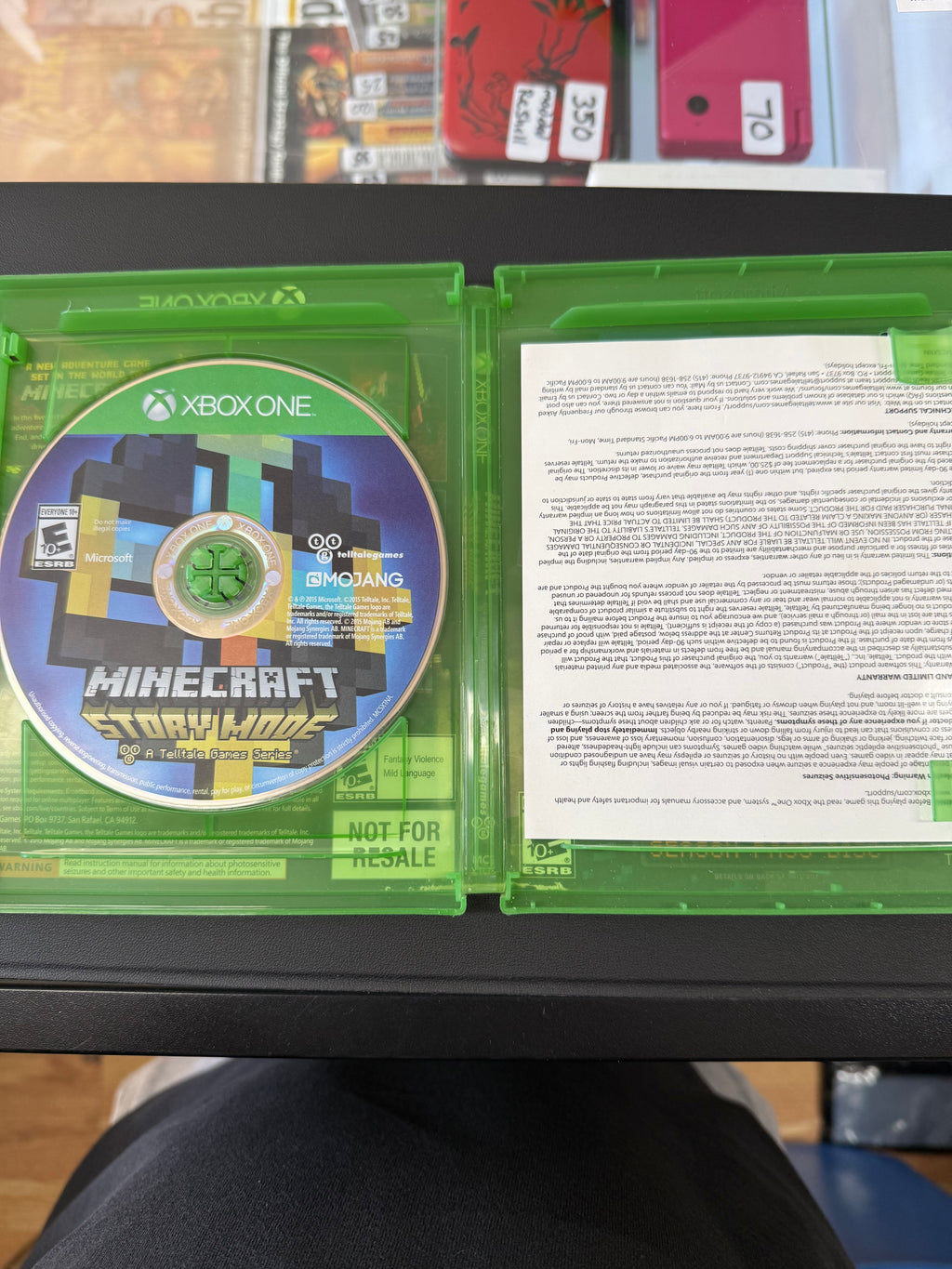 Minecraft Story Mode Season Pass Disc