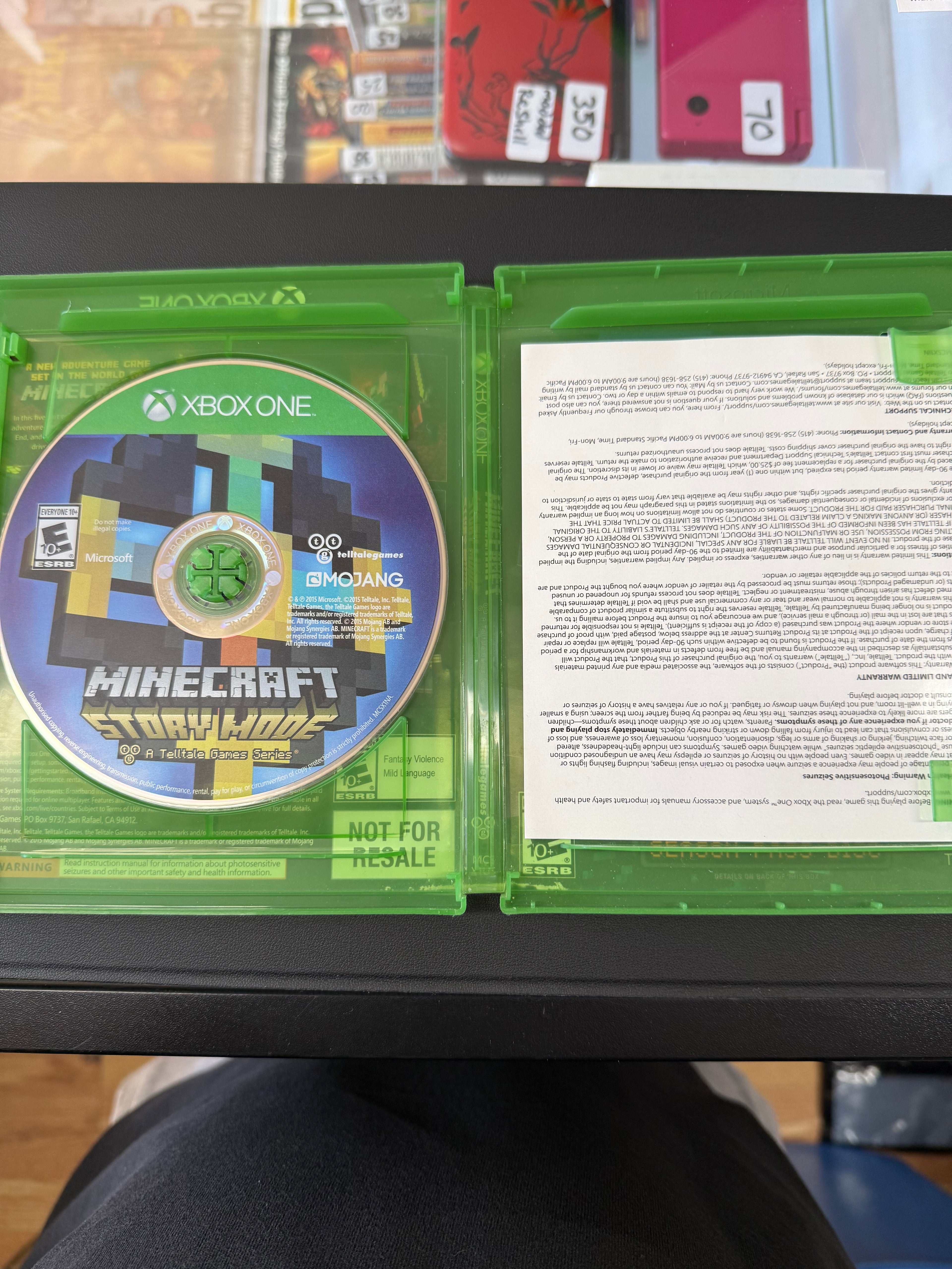 Minecraft Story Mode Season Pass Disc