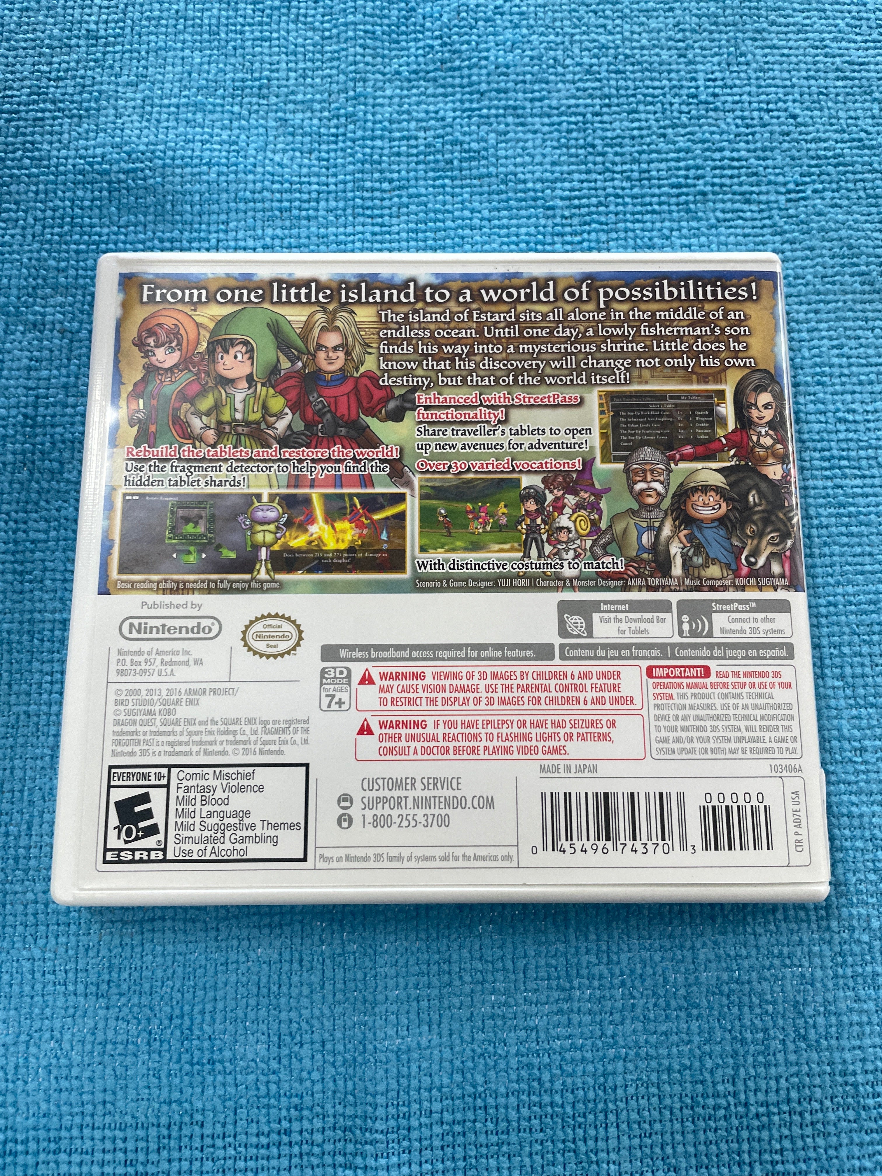 Dragon Quest VII: Fragments of the Forgotten Past