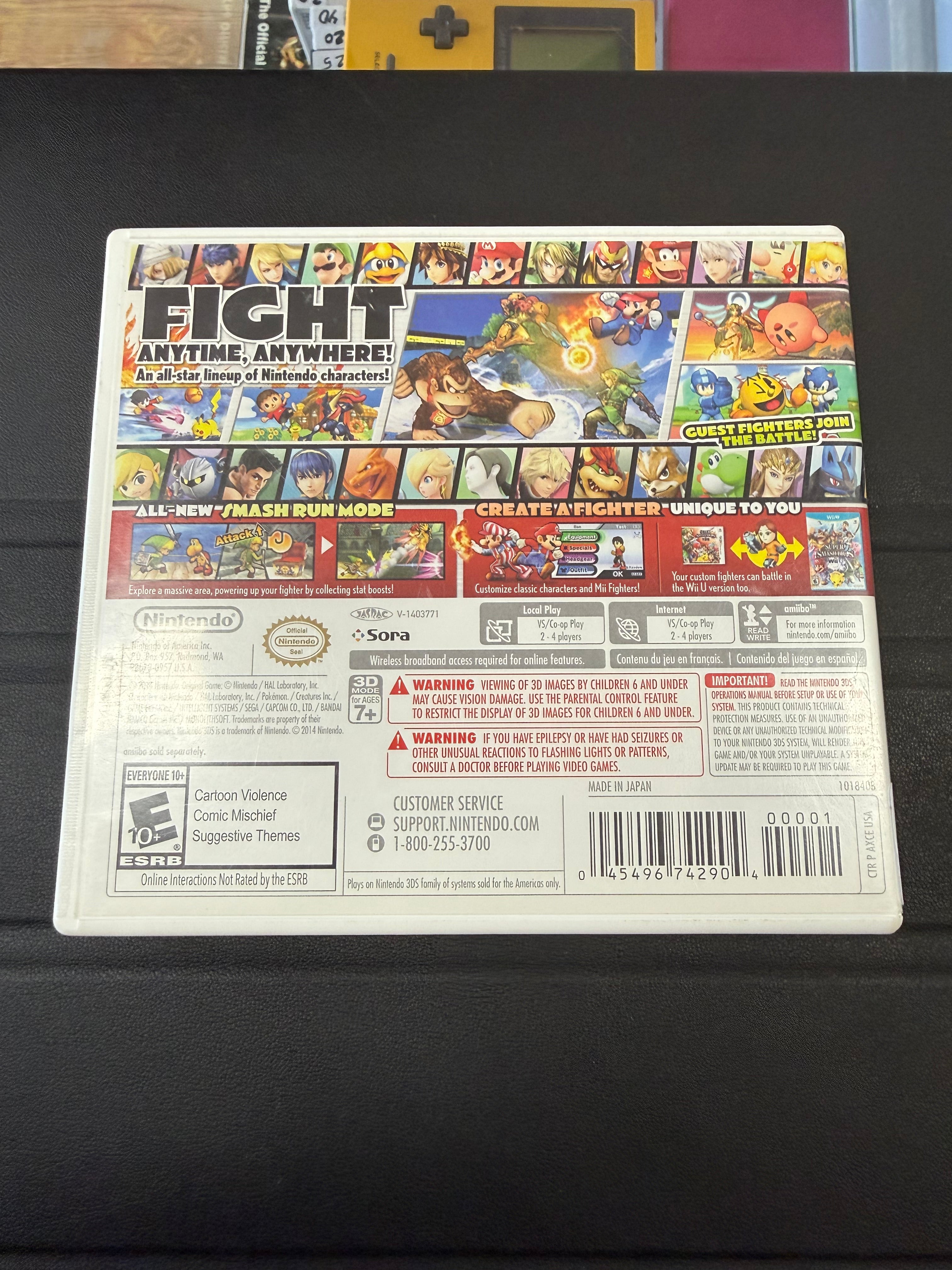 Super Smash Bros for Nintendo 3DS