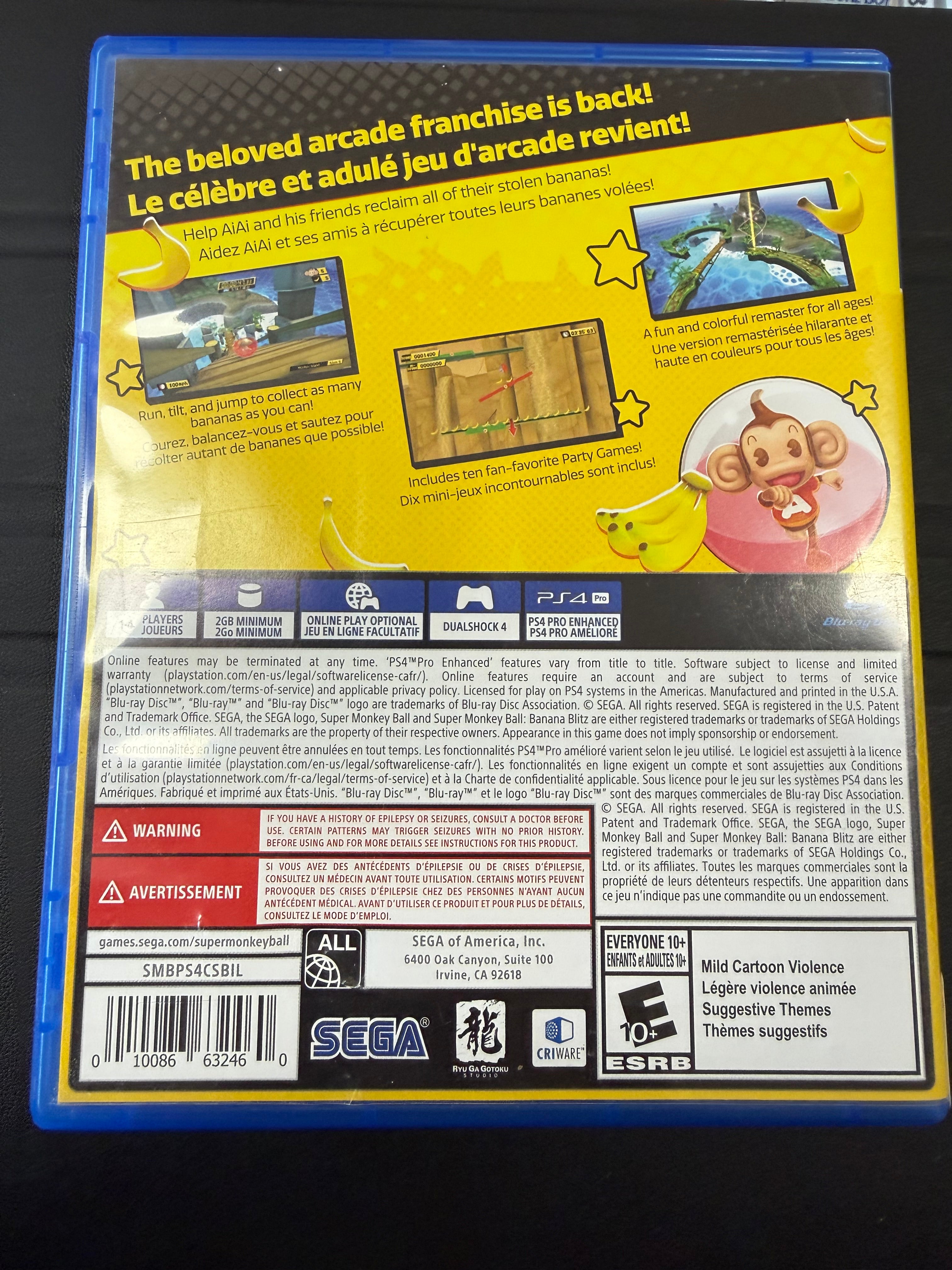 Super Monkey Ball Banana Blitz HD
