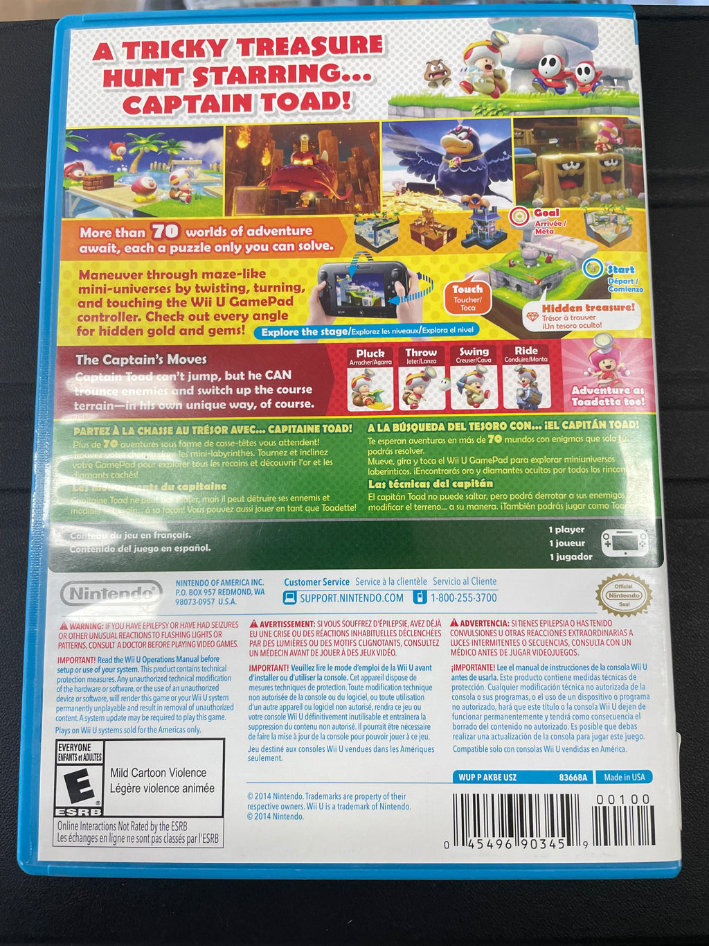 Captain Toad: Treasure Tracker