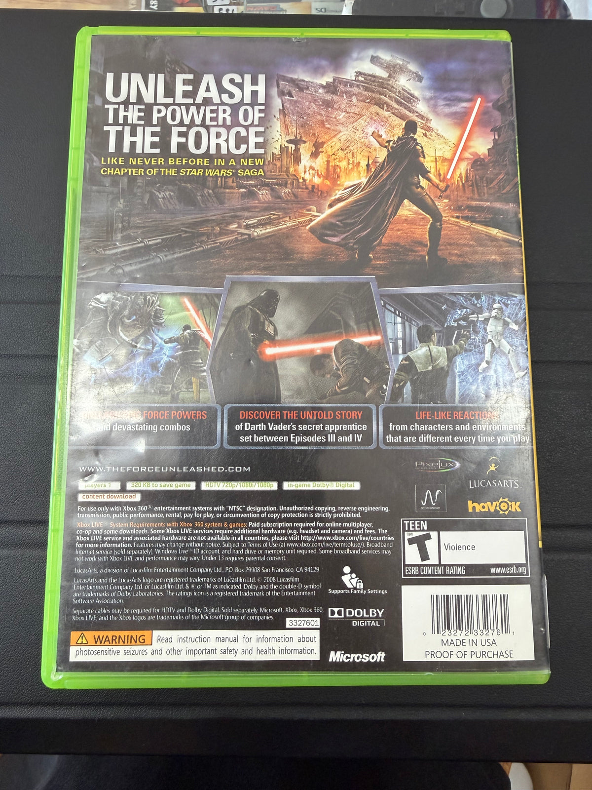 Star Wars: The Force Unleashed