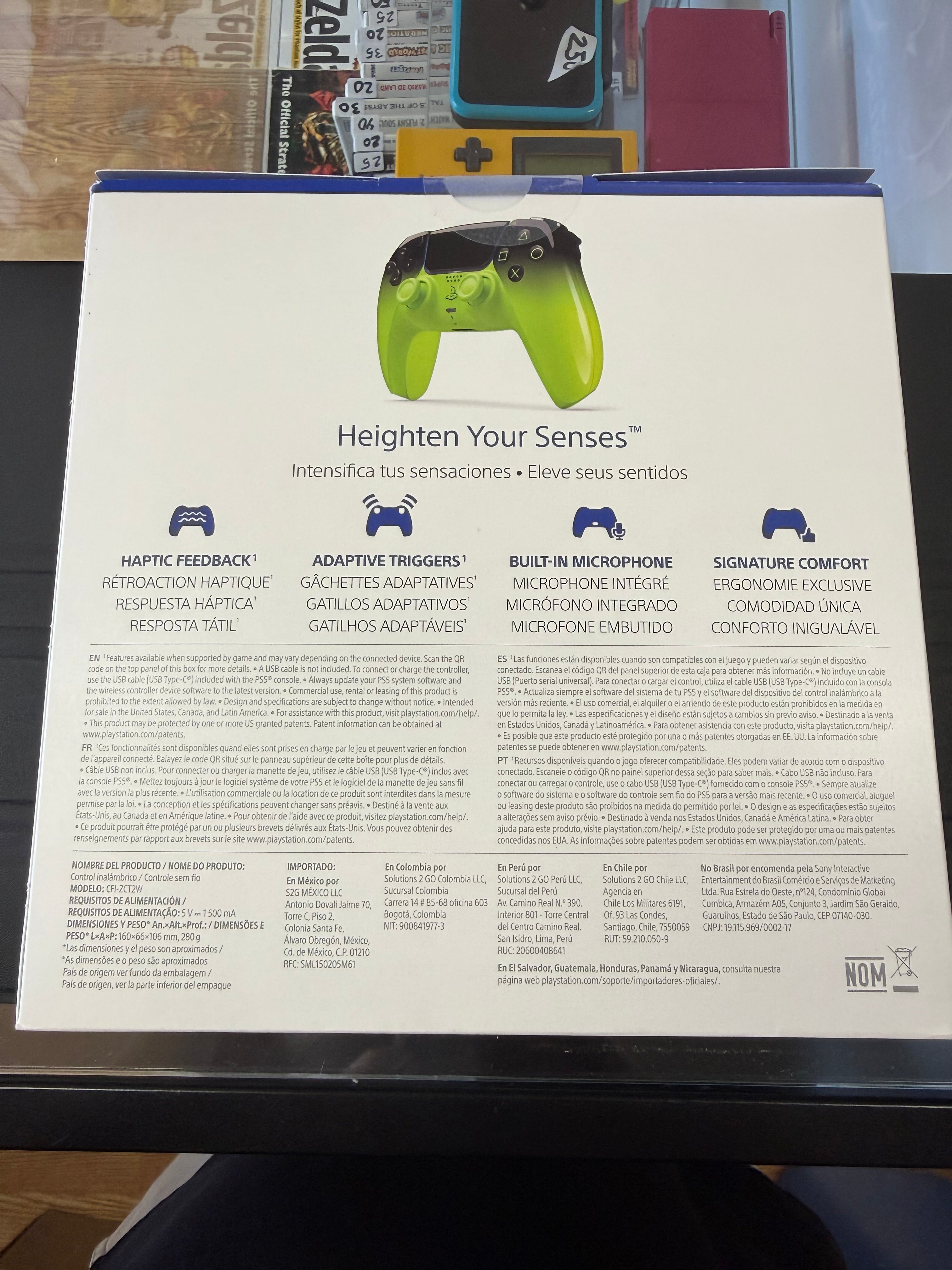 PlayStation 5 Controller Remix Green