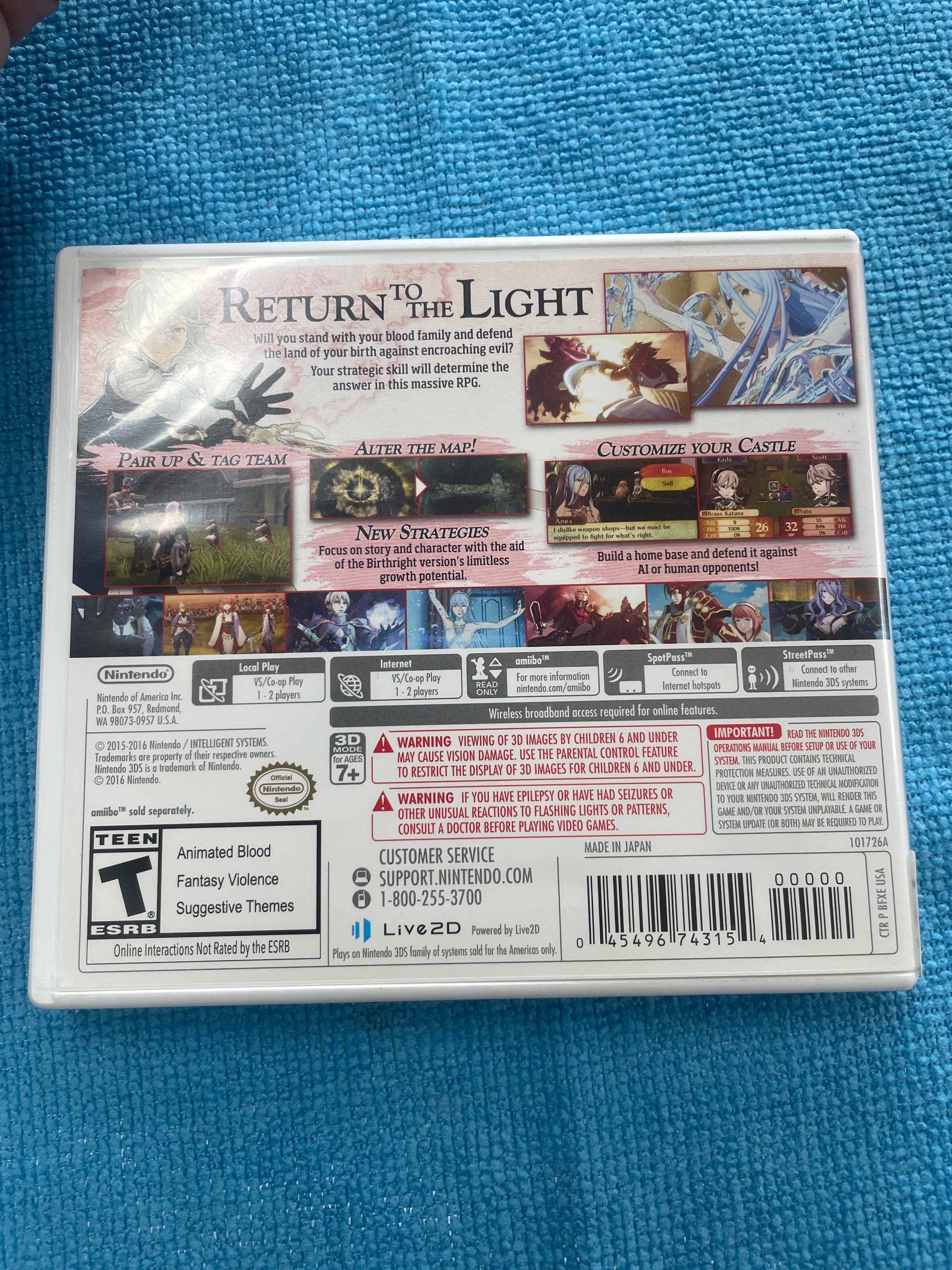 Fire Emblem Fates Birthright