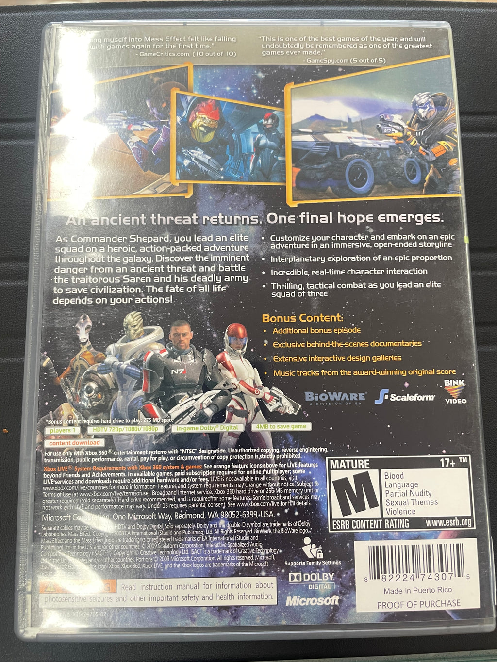 Mass Effect (Platinum Hits)