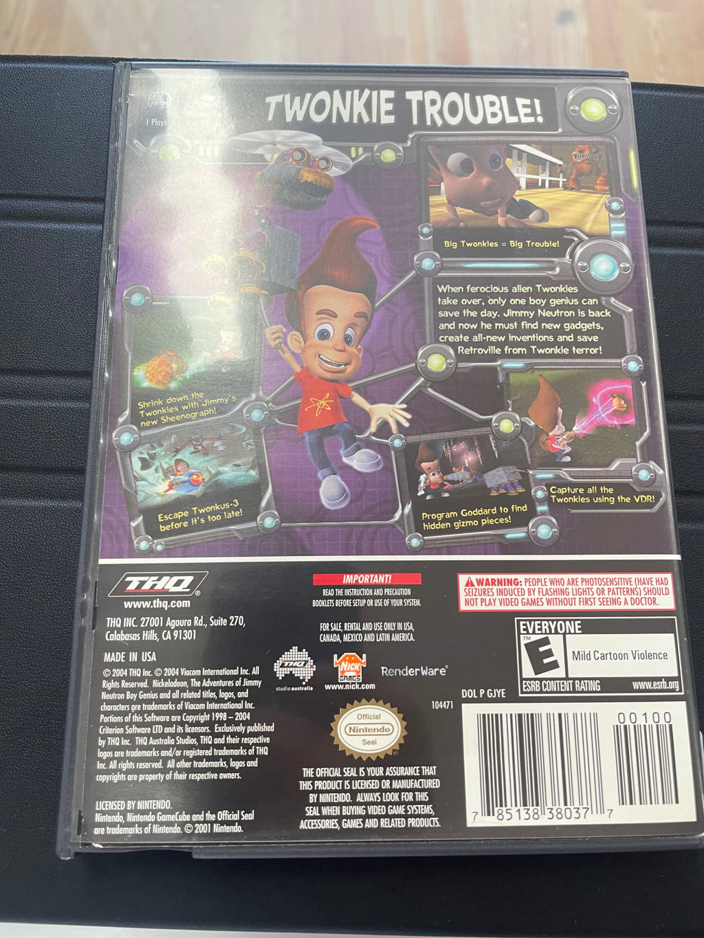 Jimmy Neutron Attack of the Twonkies