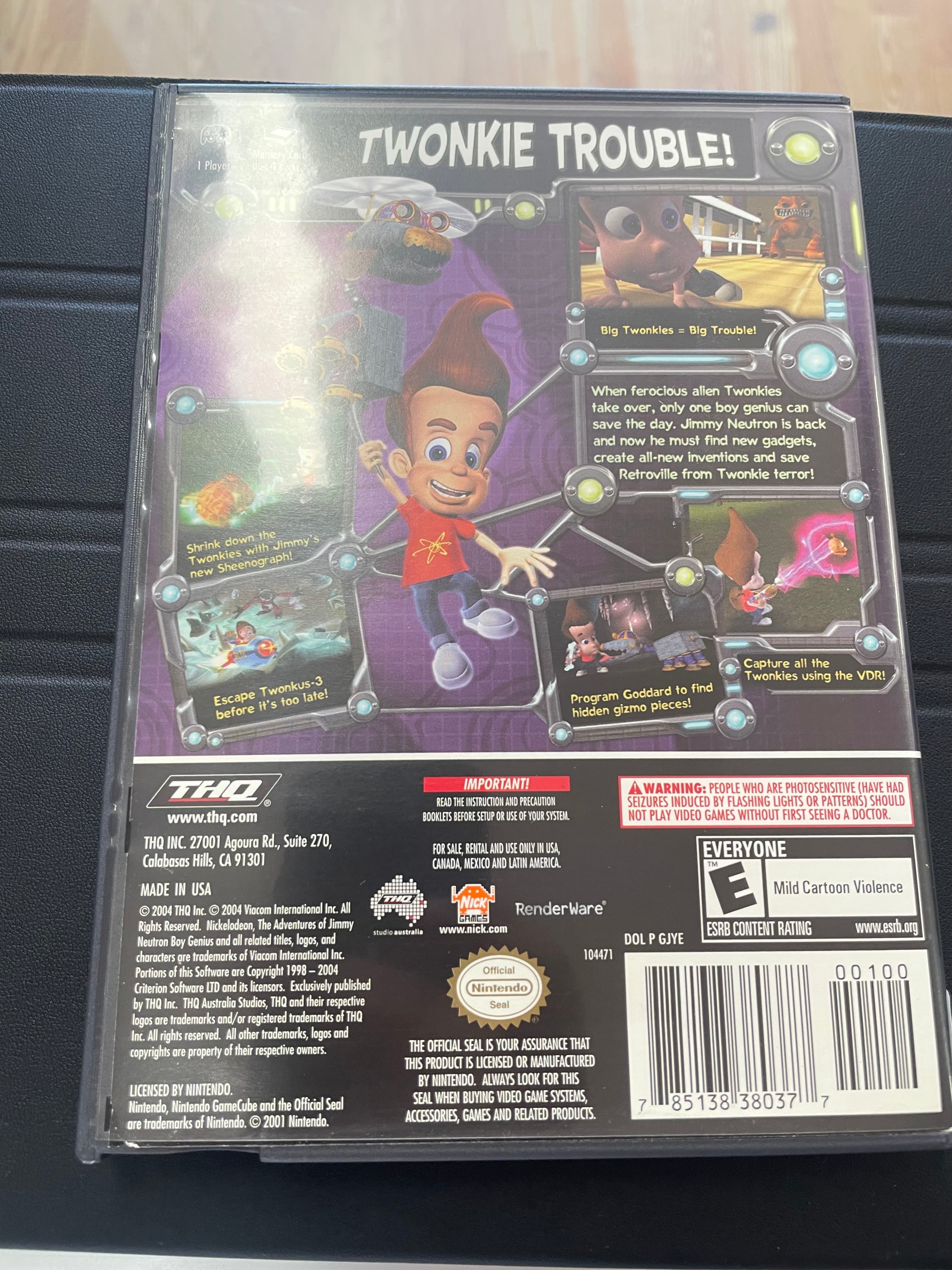 Jimmy Neutron Attack of the Twonkies