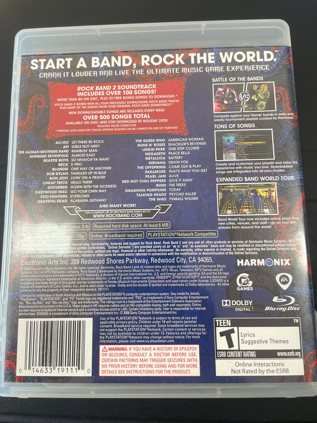 Rock Band 2 (game only)