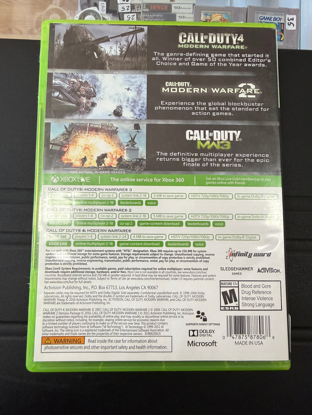 Call Of Duty Modern Warfare Trilogy