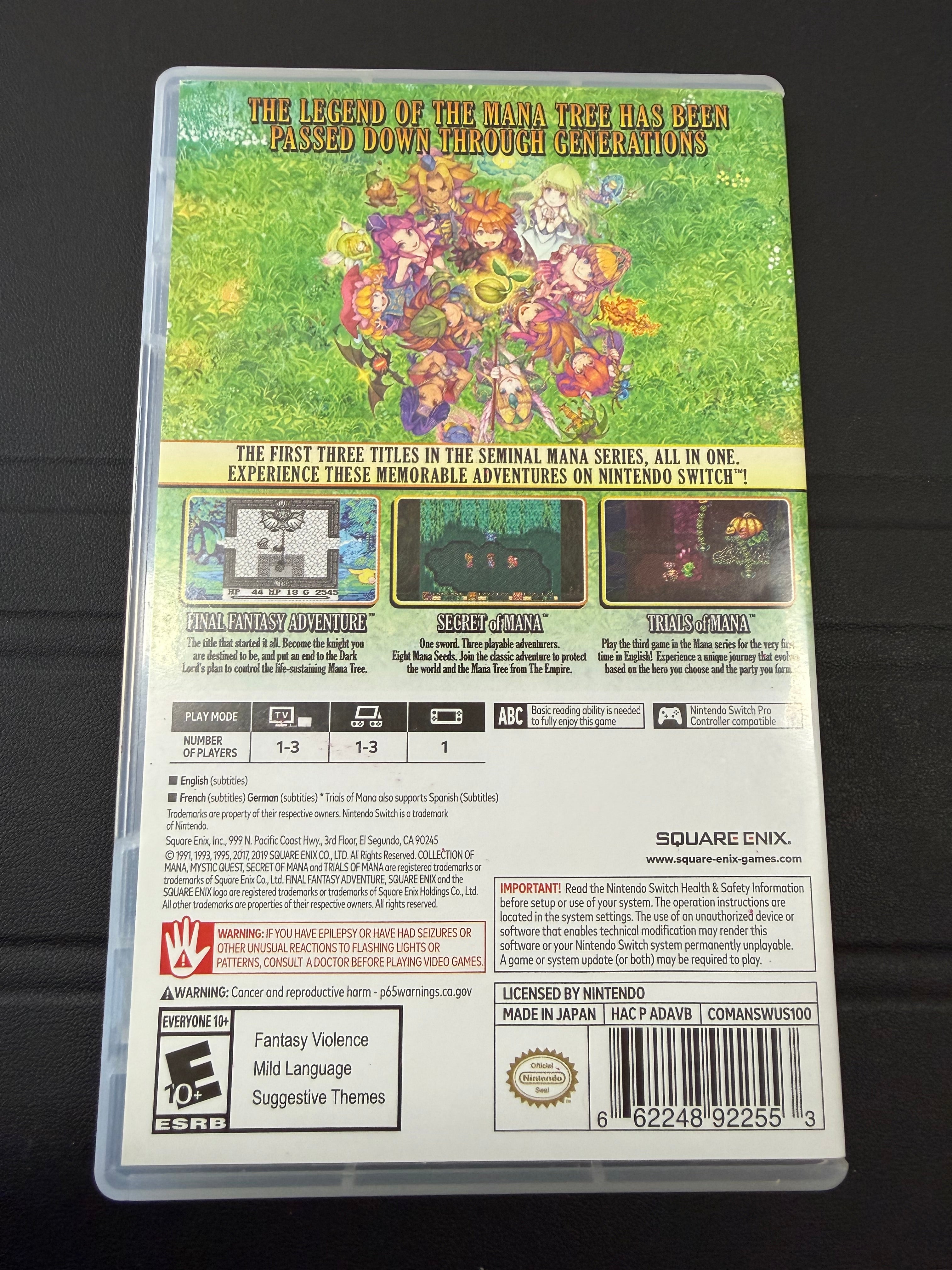 Collection Of Mana