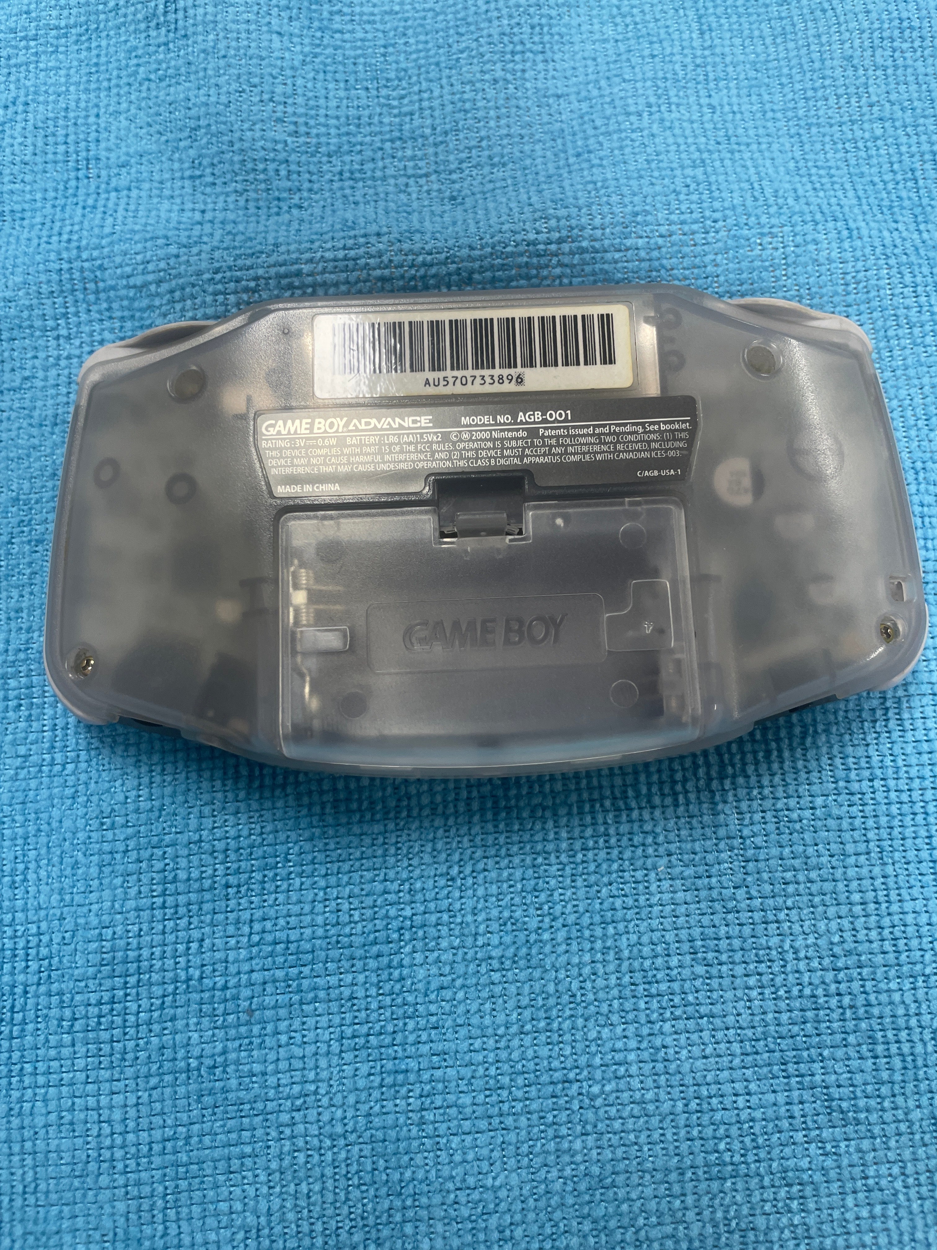 Gameboy Advance Glacier