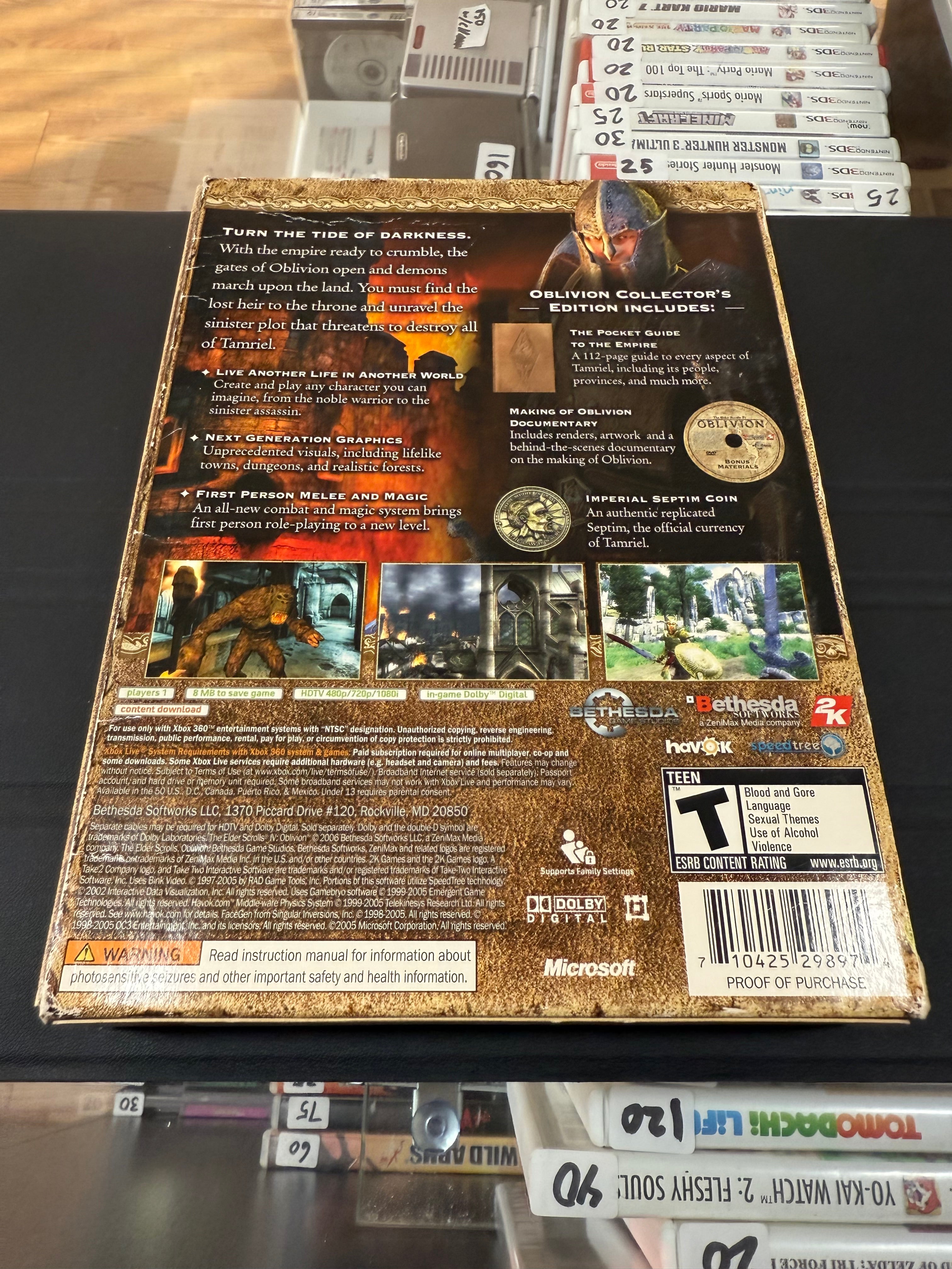 Elder Scrolls IV Oblivion [Collector's Edition]