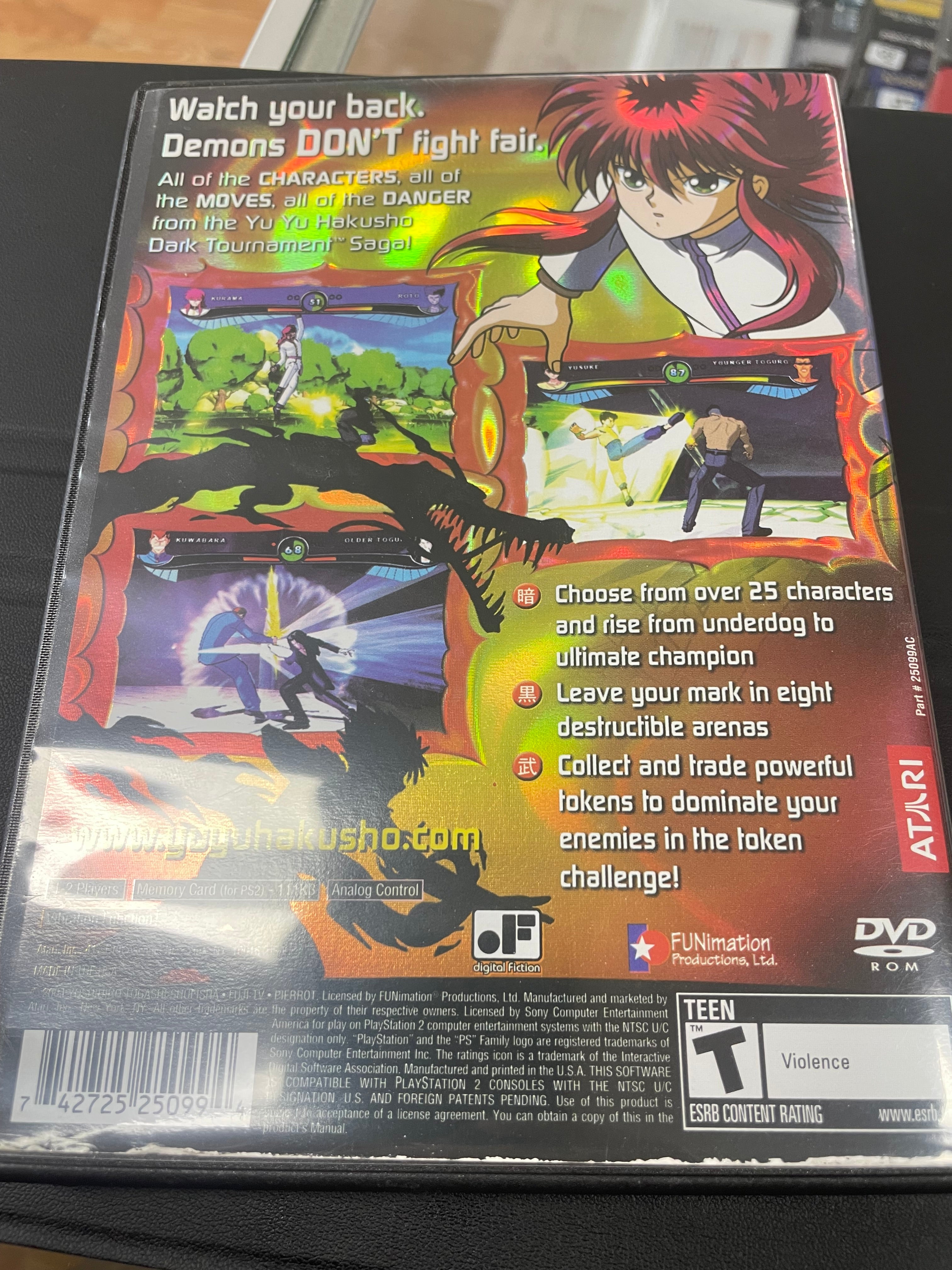 Yu Yu Hakusho Dark Tournament