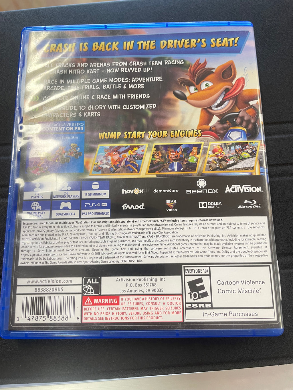 CTR Crash Team Racing Nitro Fueled