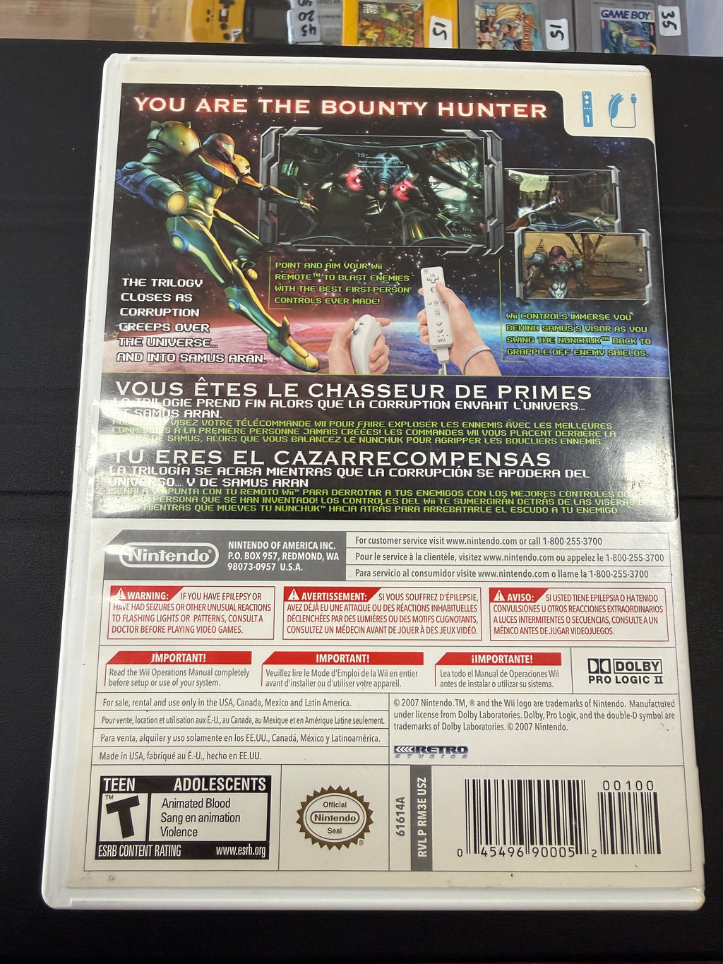 Metroid Prime 3 Corruption