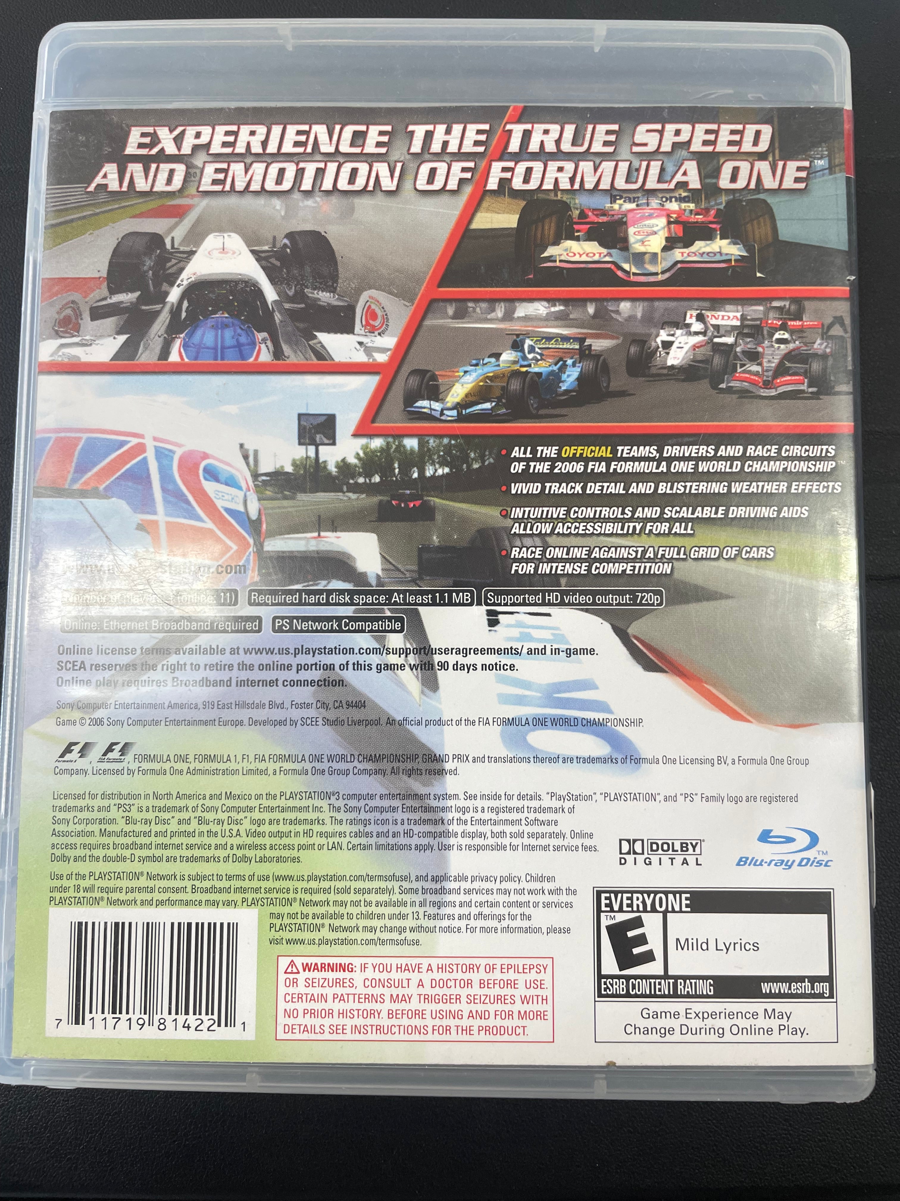 Formula One Championship Edition
