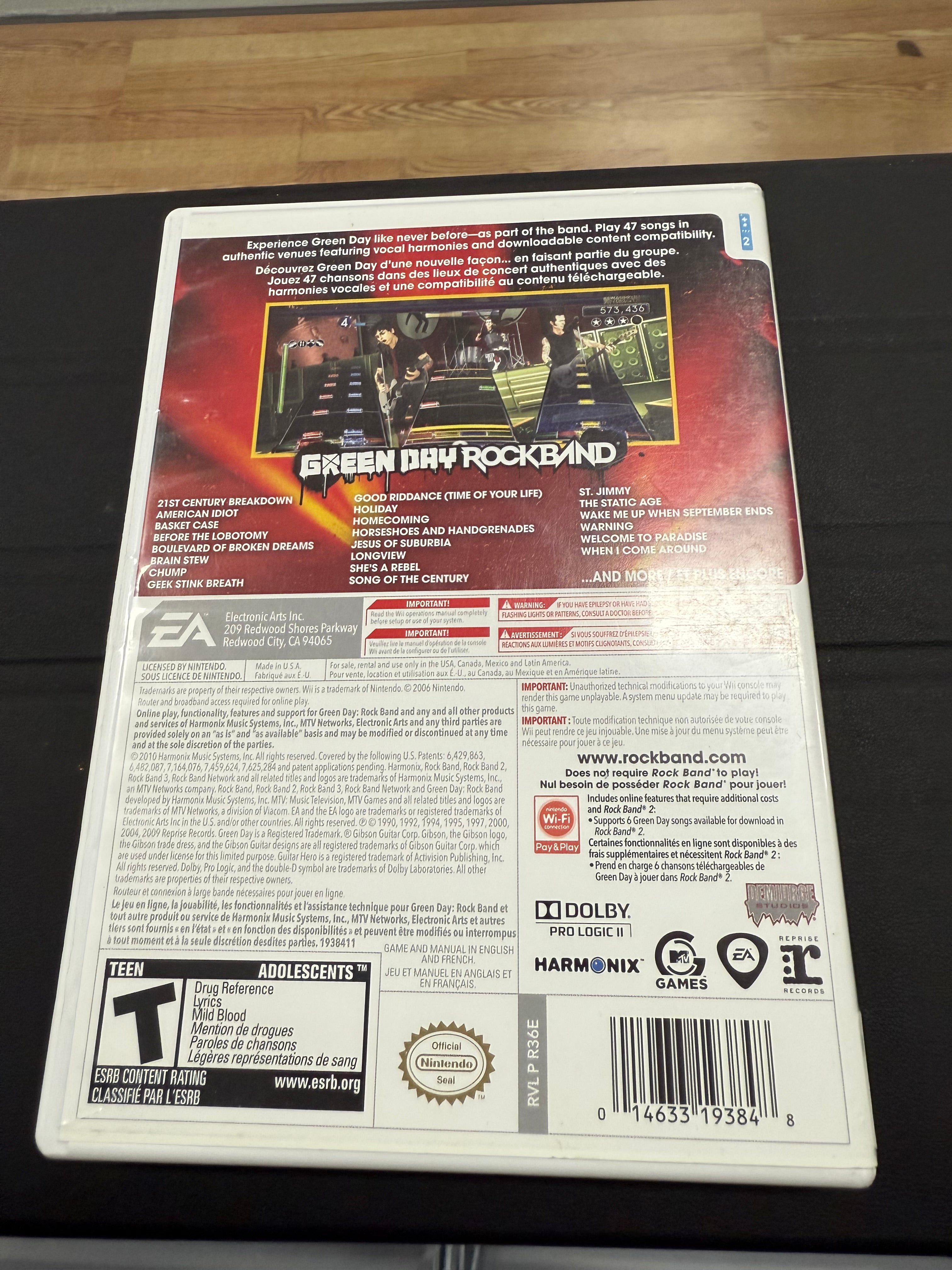 Green Day: Rock Band