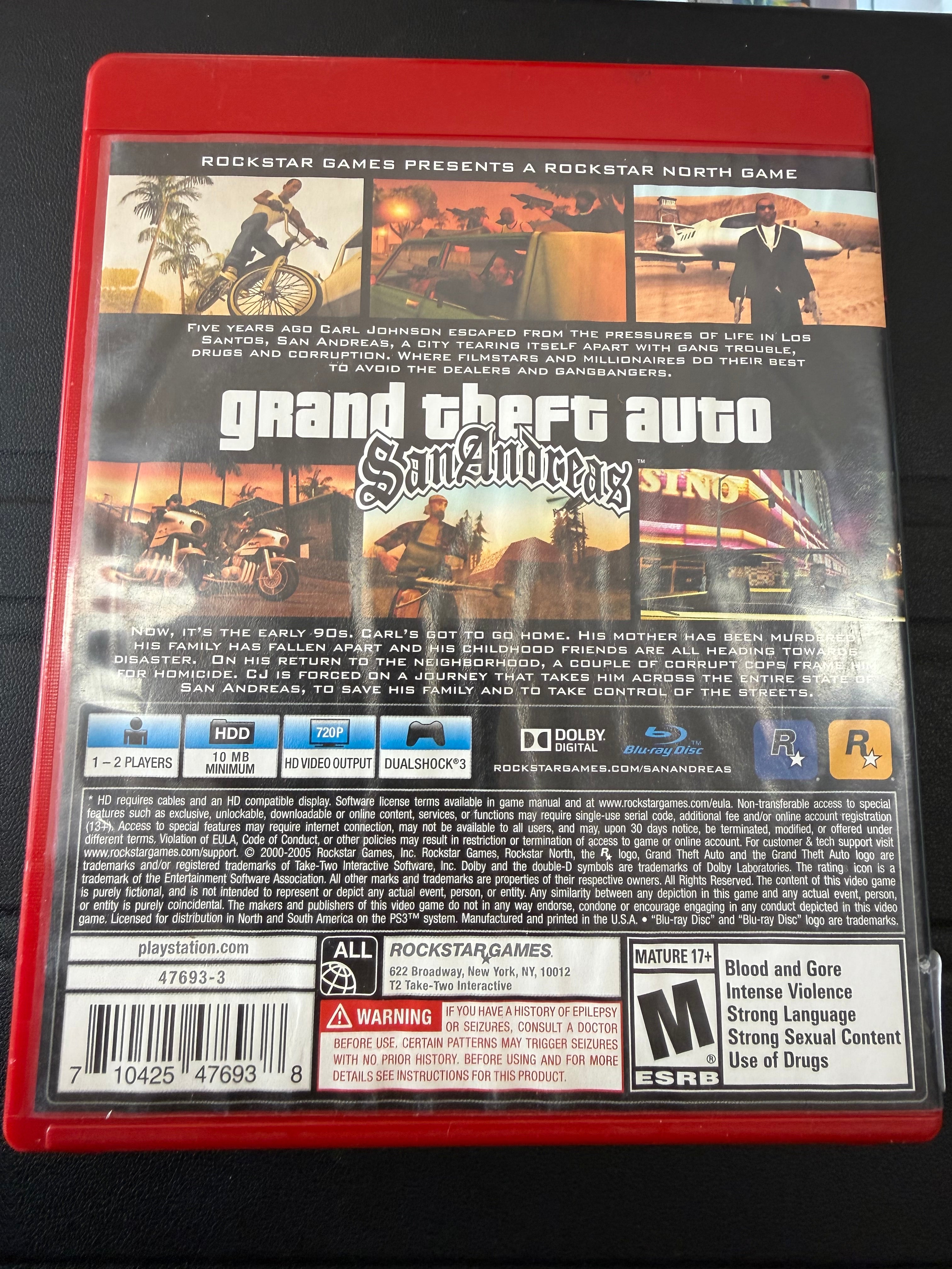 Grand Theft Auto San Andreas