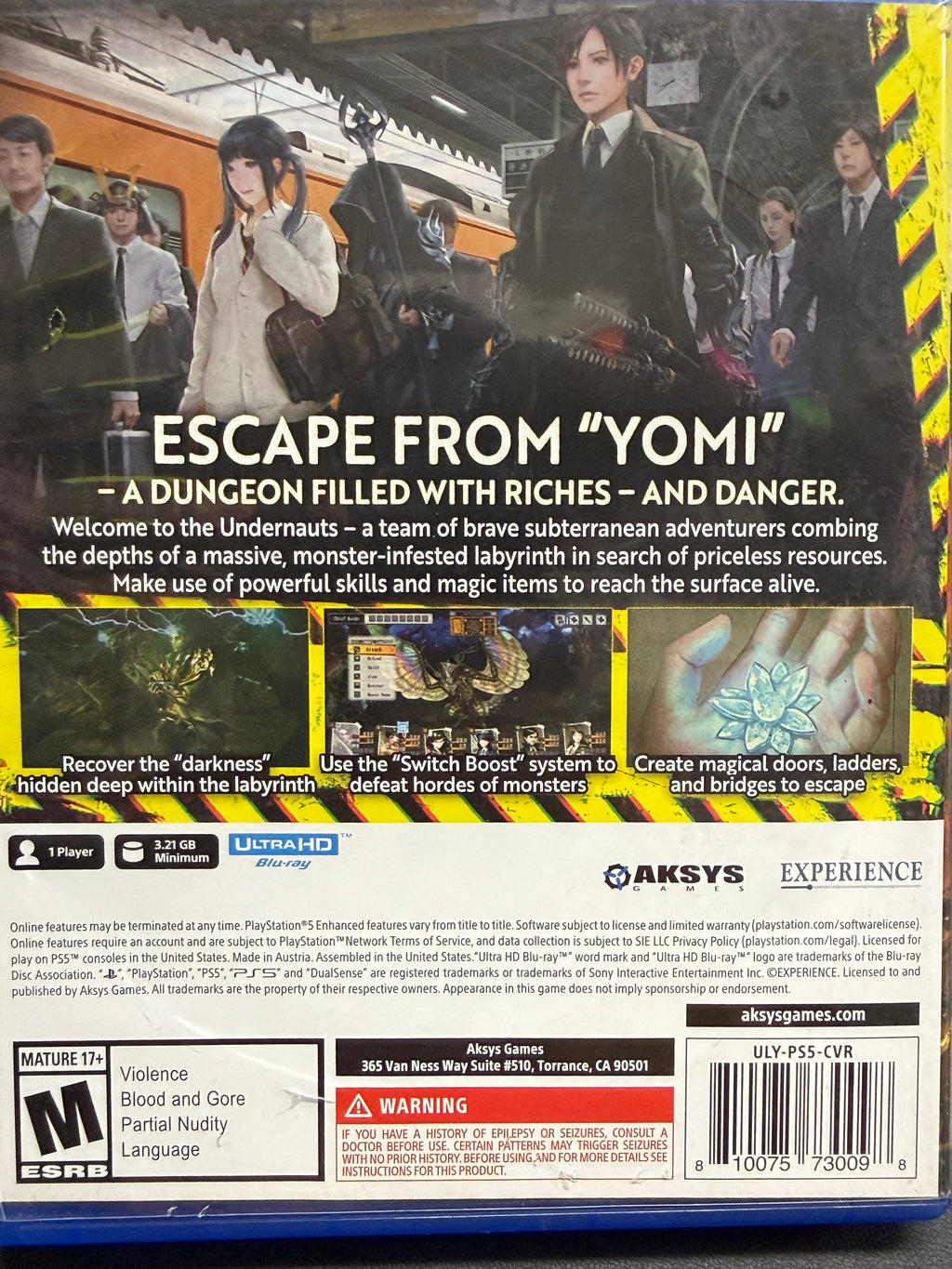 Undernauts: Labyrinth of Yomi