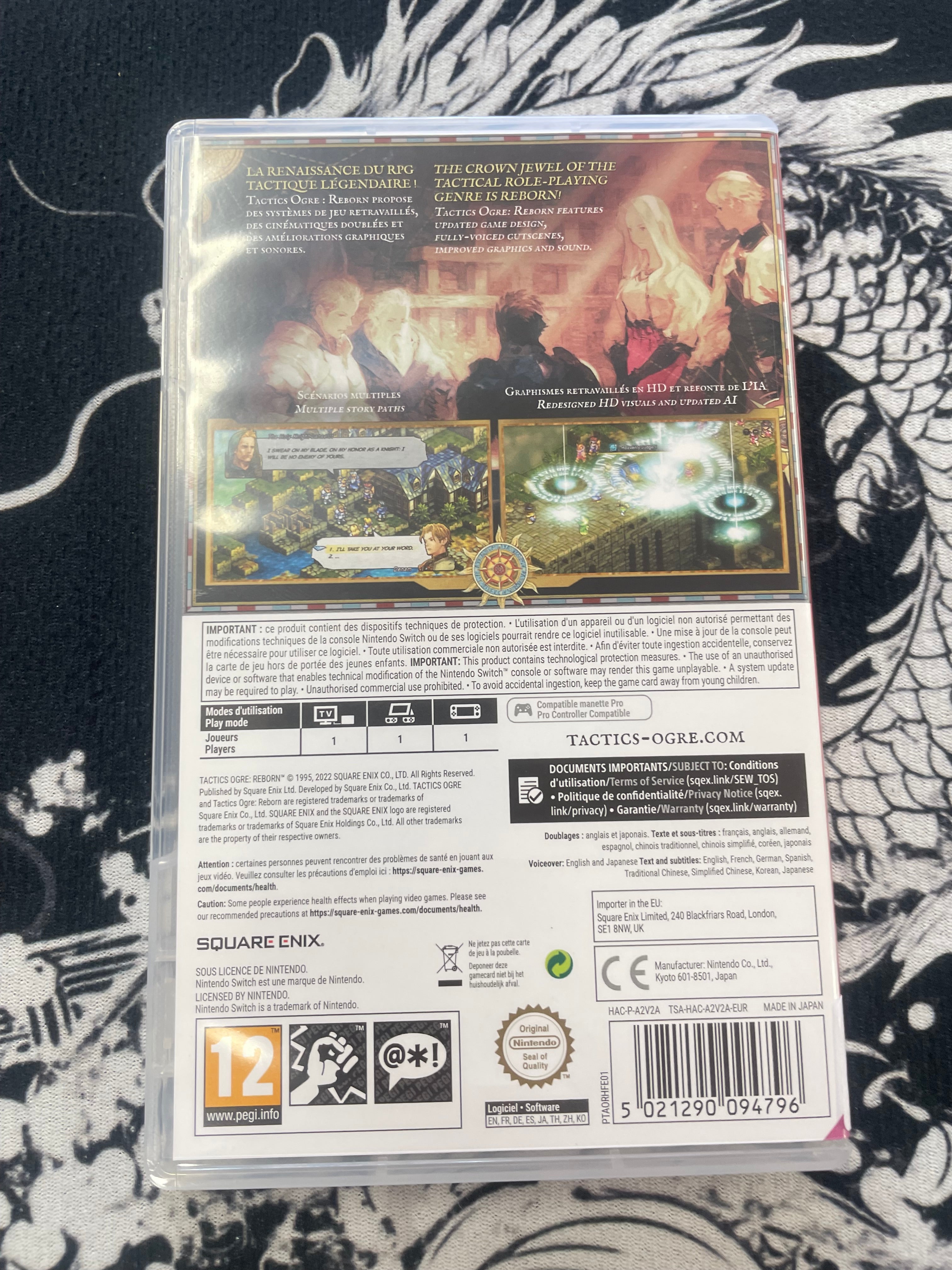 Tactics Ogre Reborn PAL