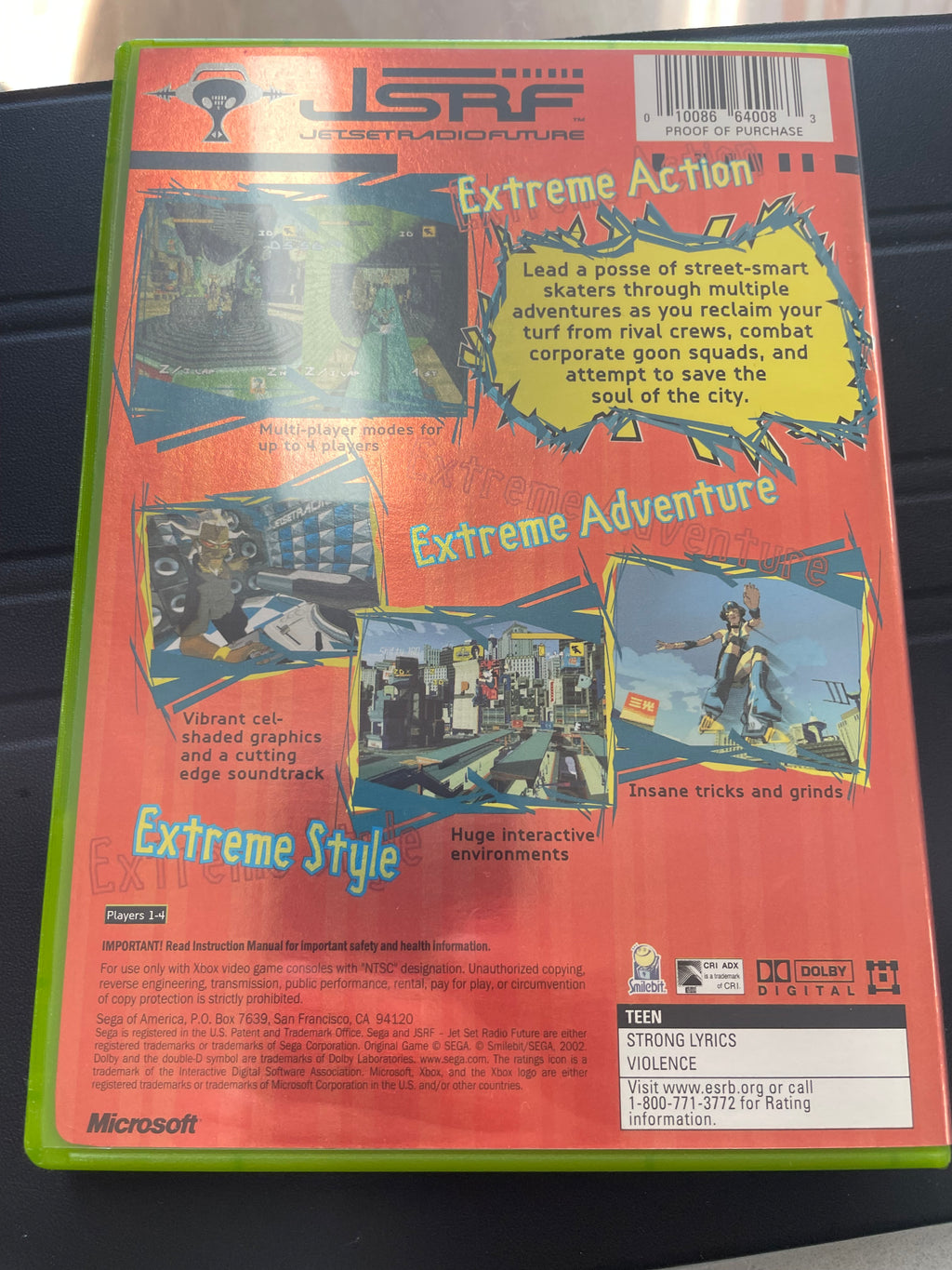 JSRF Jet Set Radio Future