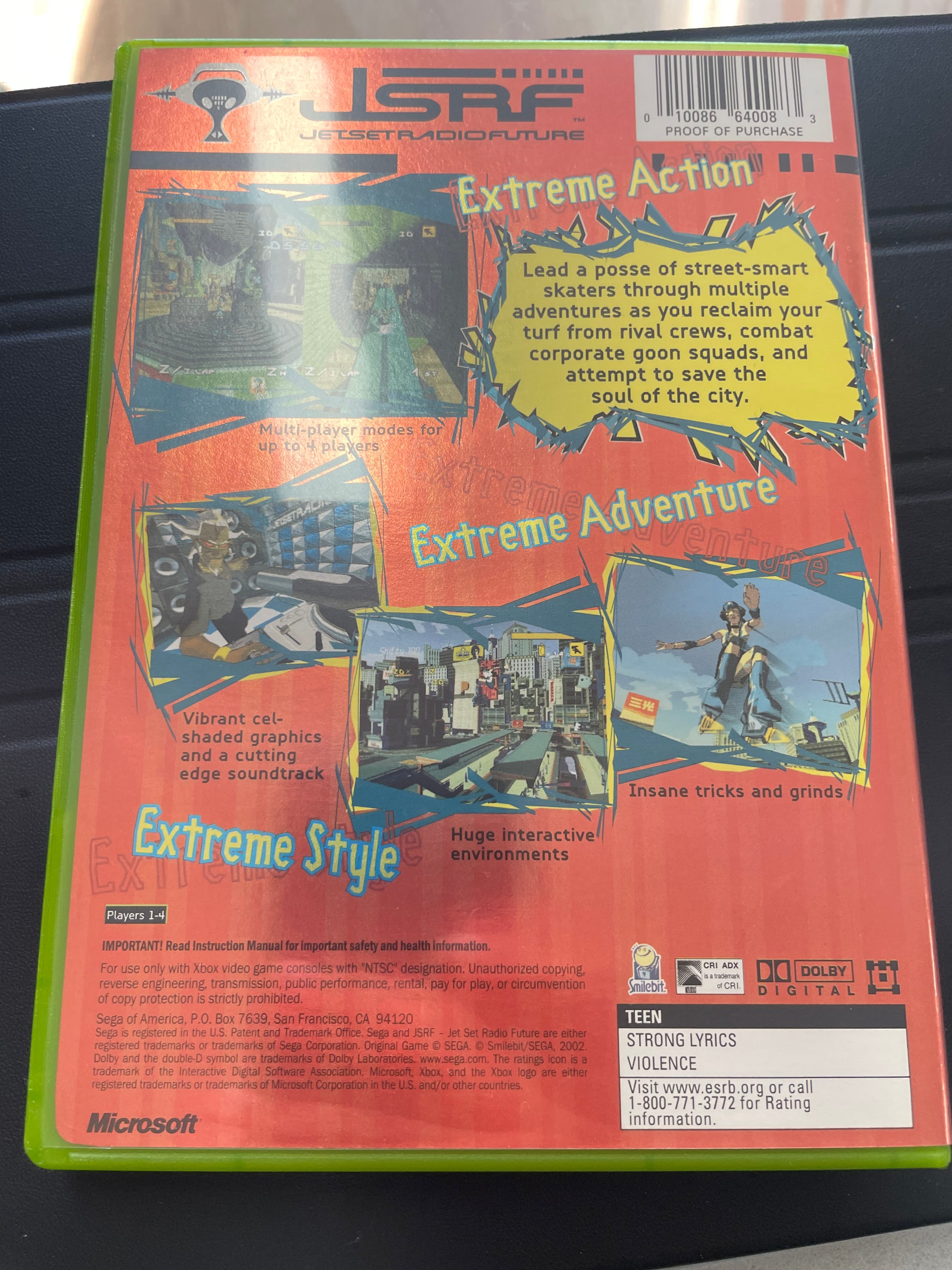 JSRF Jet Set Radio Future