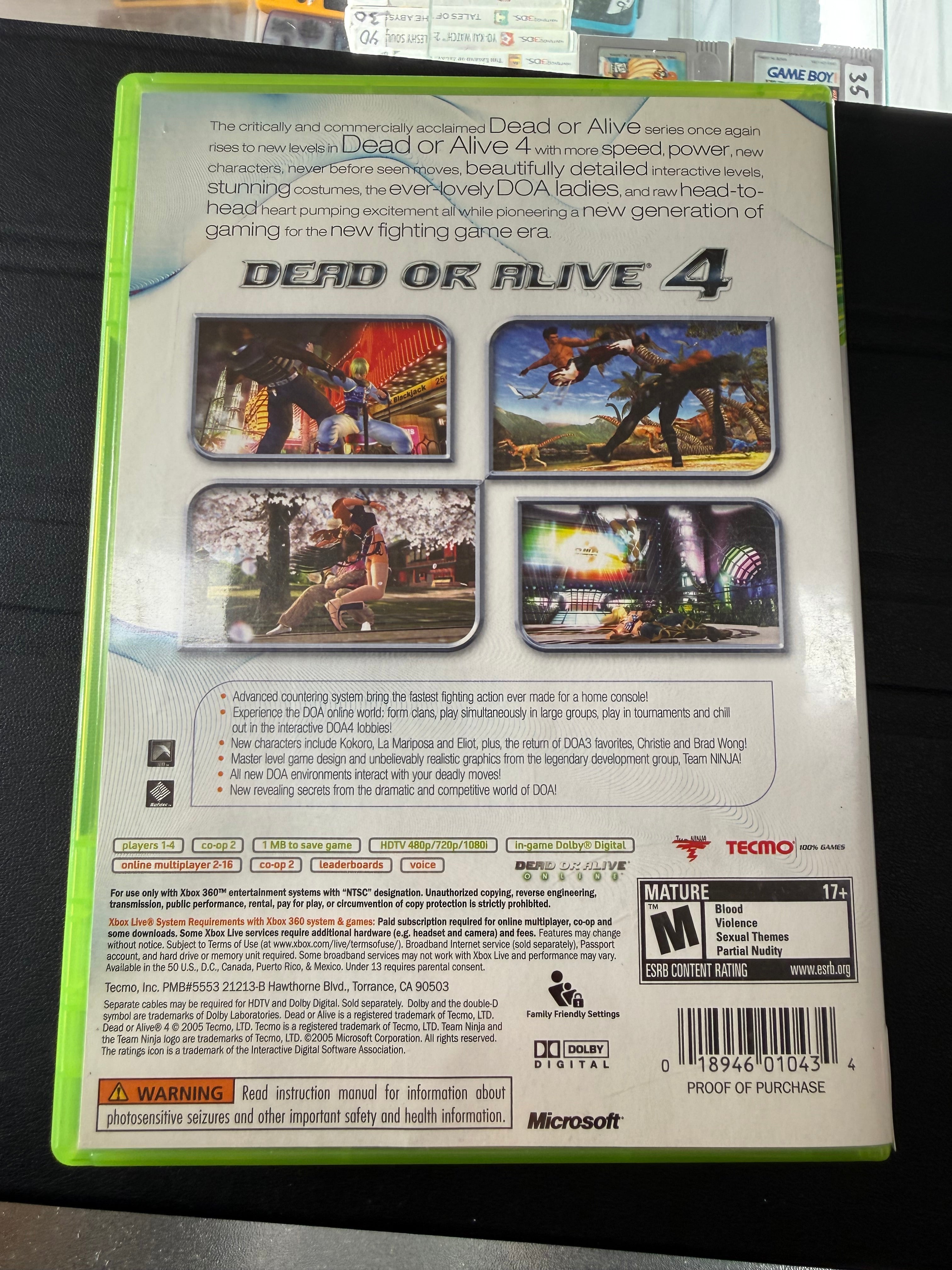Dead Or Alive 4