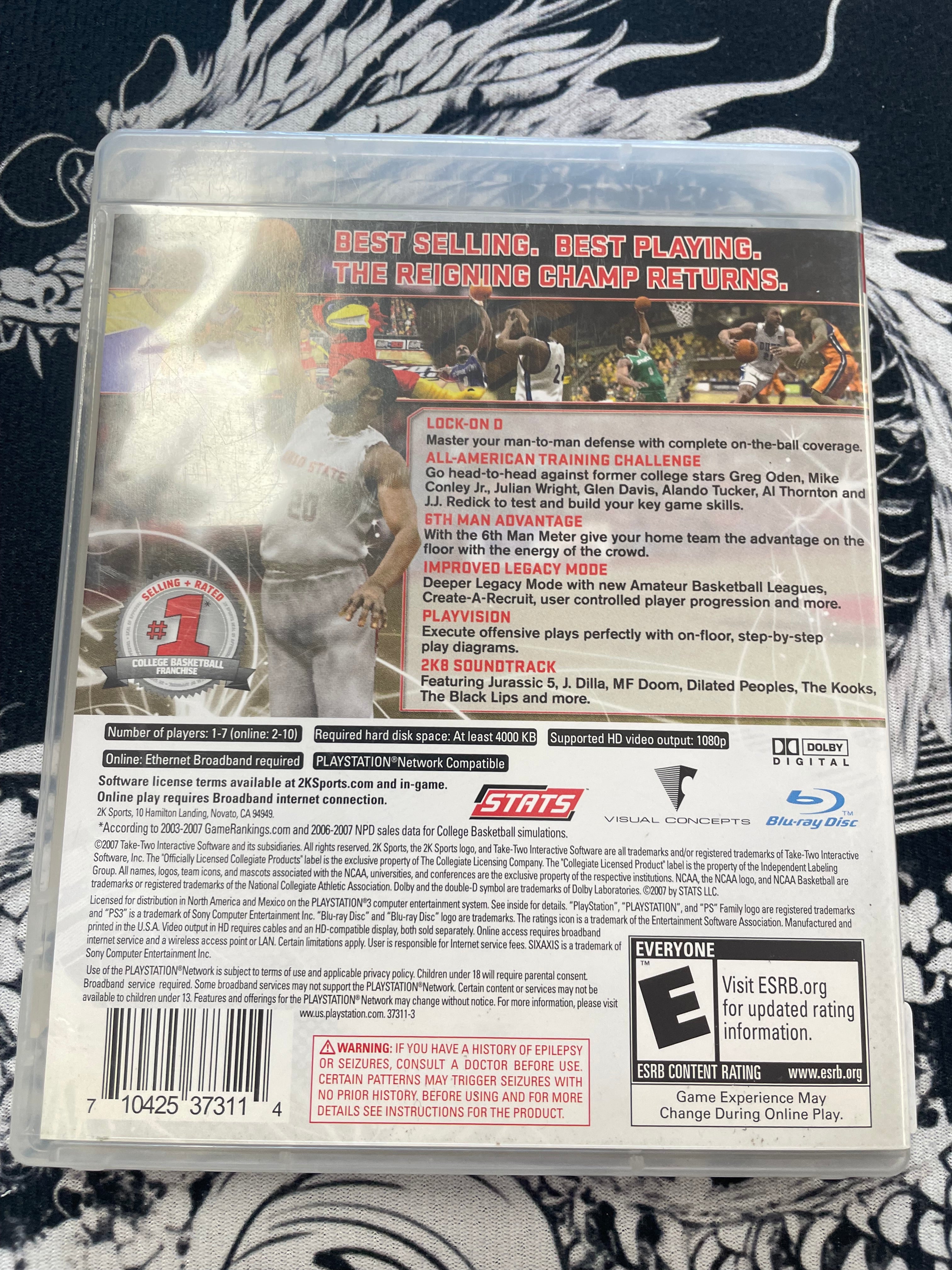 College Hoops NCAA 2K8
