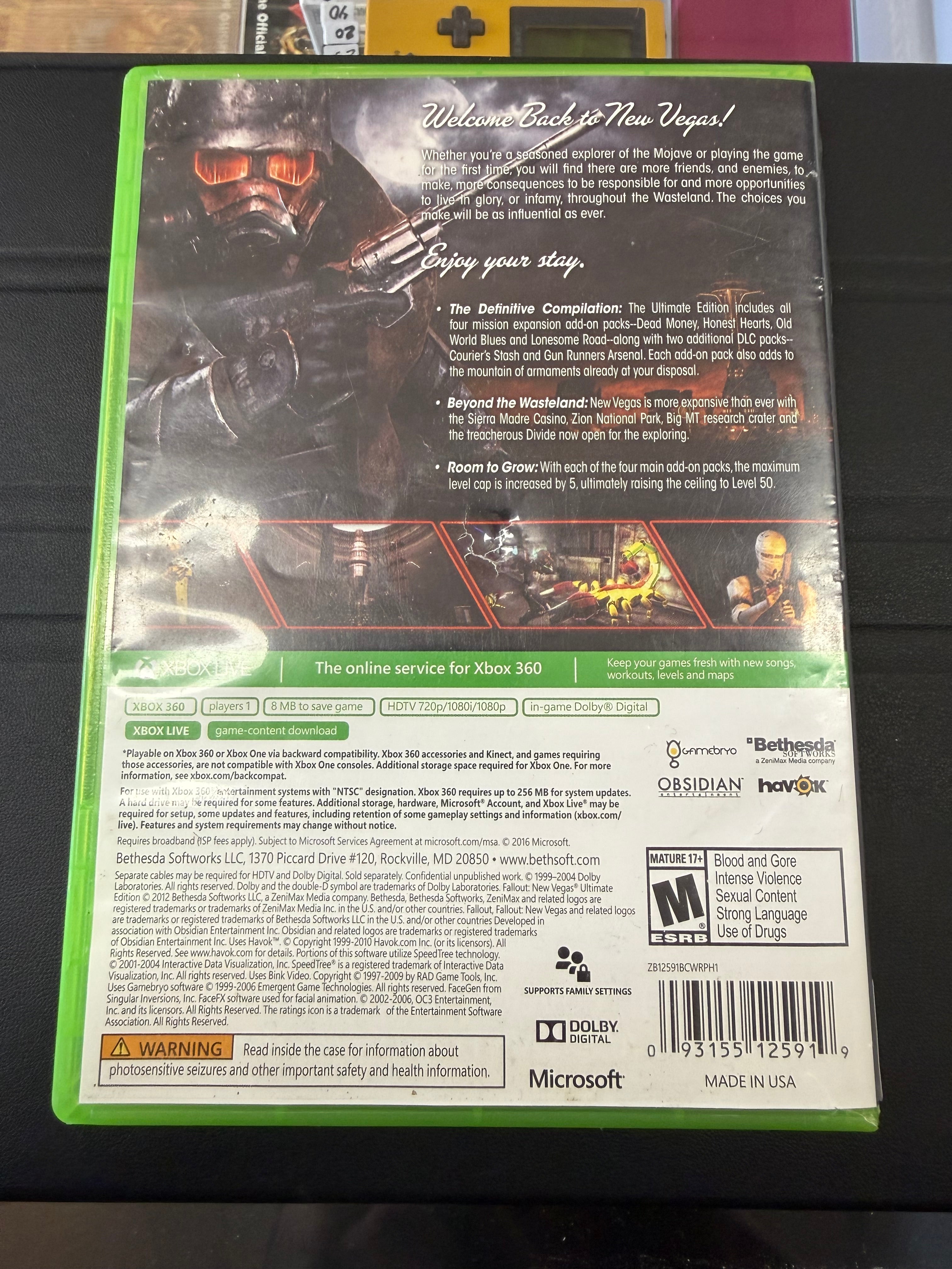Fallout New Vegas: Ultimate Edition